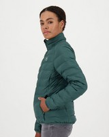 K-Way Women's Ember Re:Down Jacket -  darkgreen