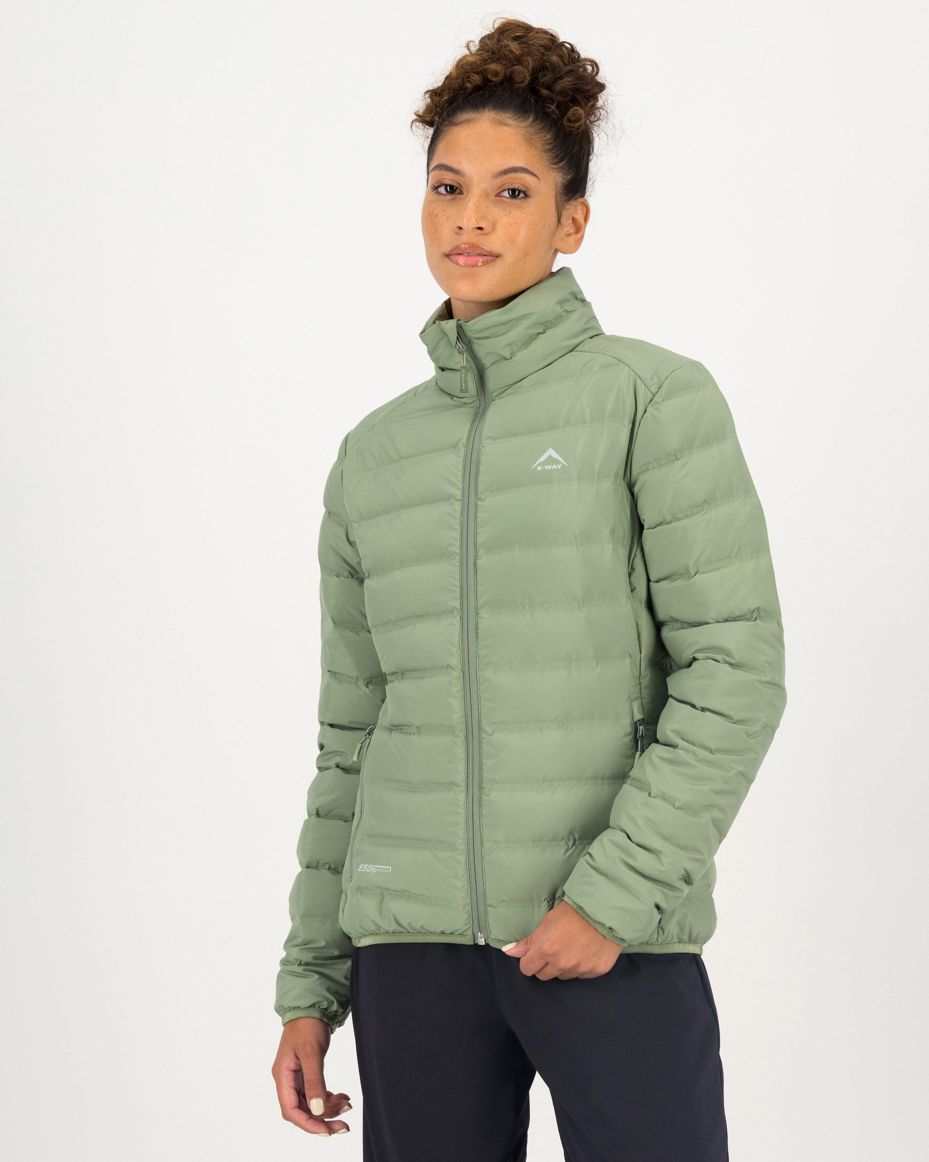 K-Way Women's Ember Re:Down Jacket -  Sage