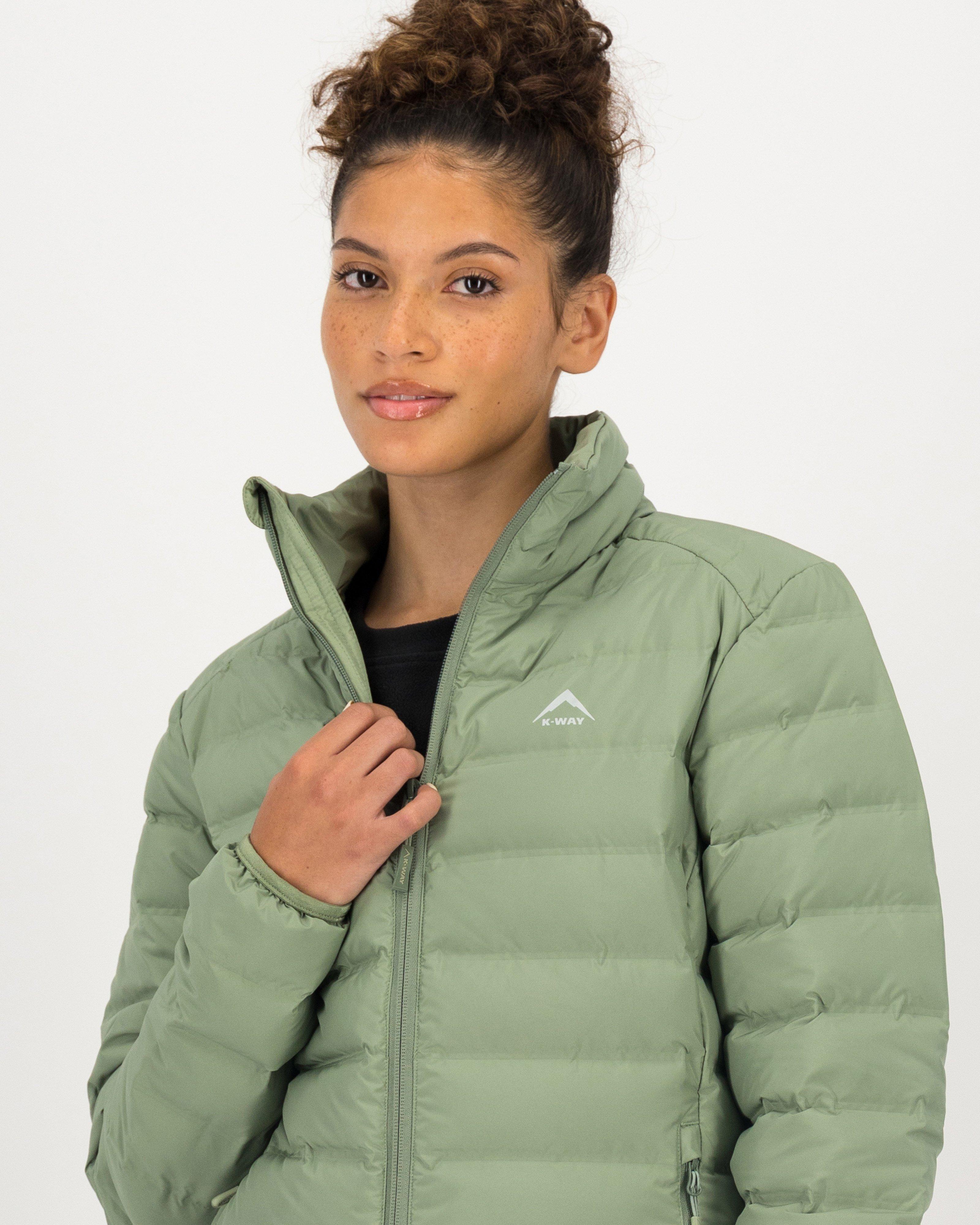 K-Way Women's Ember Re:Down Jacket -  Sage