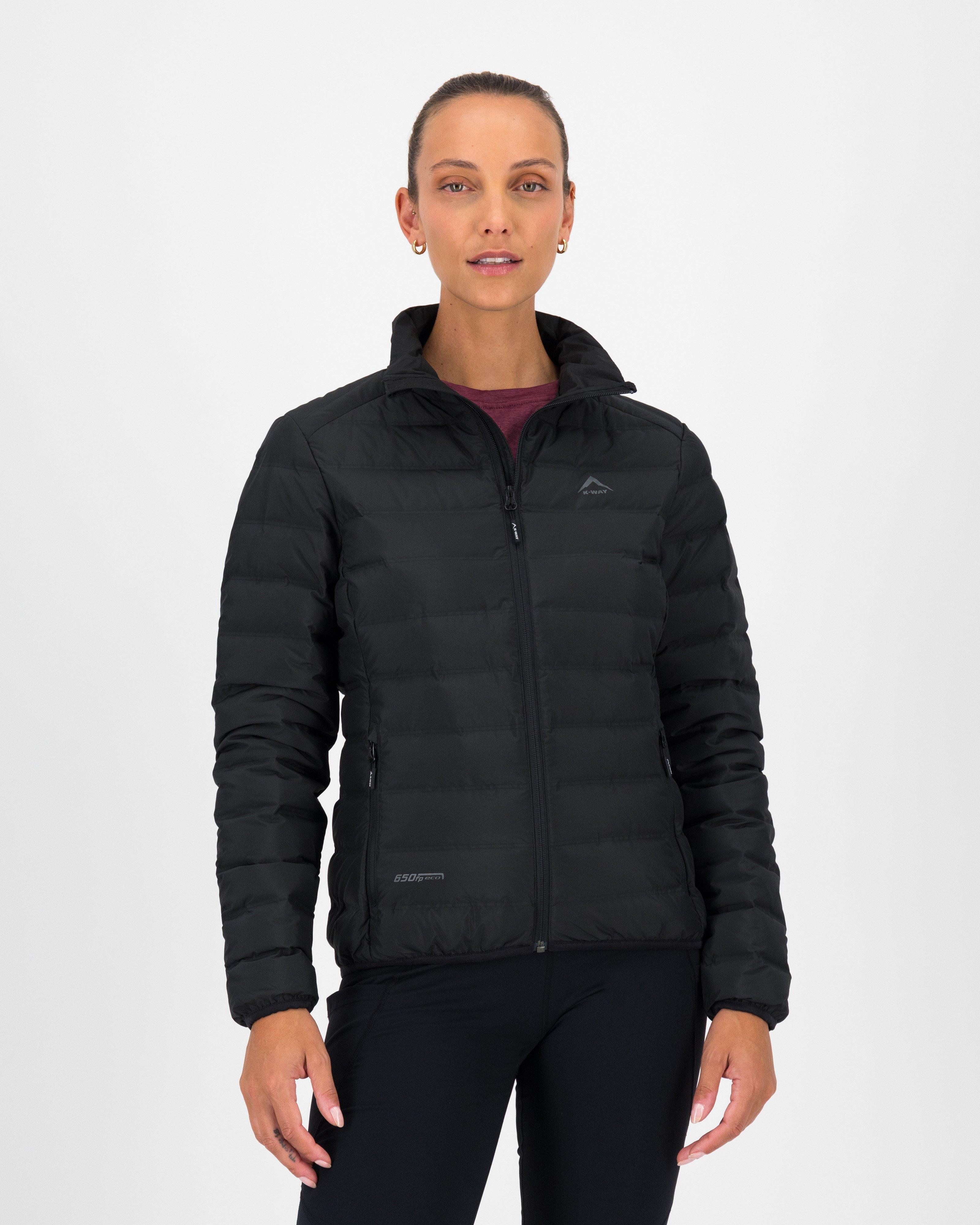 K-Way Women's Ember Re:Down Jacket -  Black