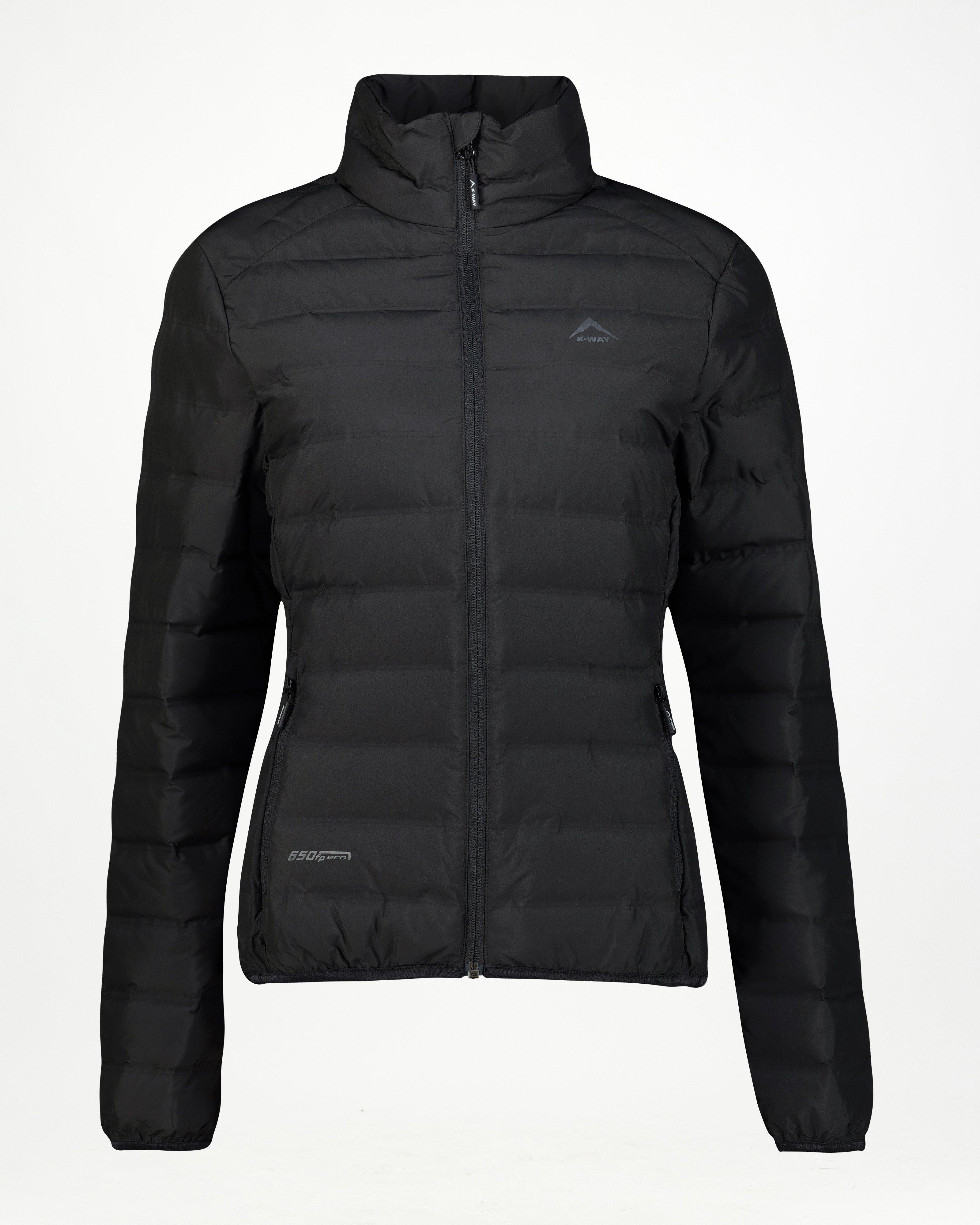 K-Way Women's Ember Re:Down Jacket -  Black