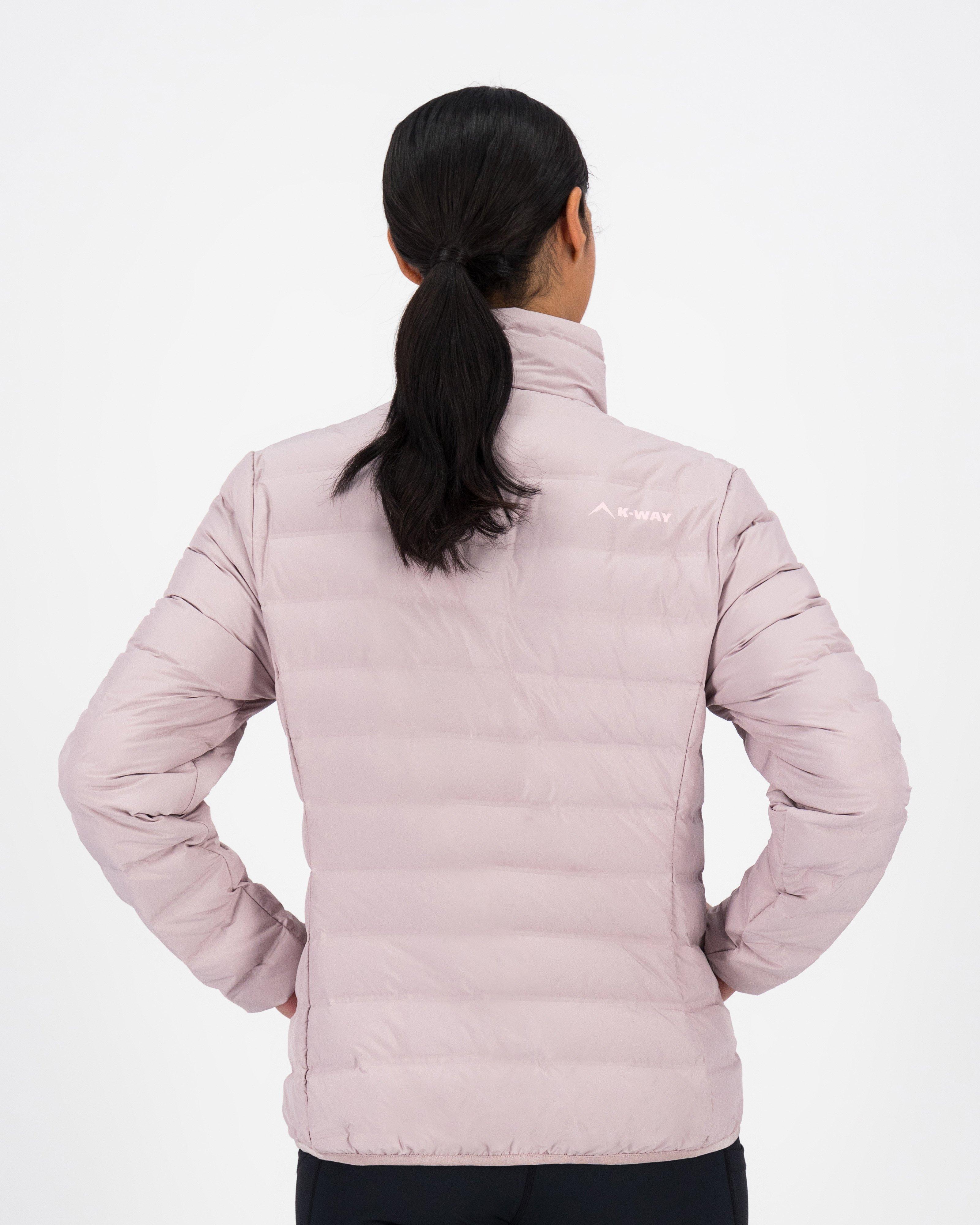 K-Way Women's Ember Re:Down Jacket -  Dusty Pink/Light Pink