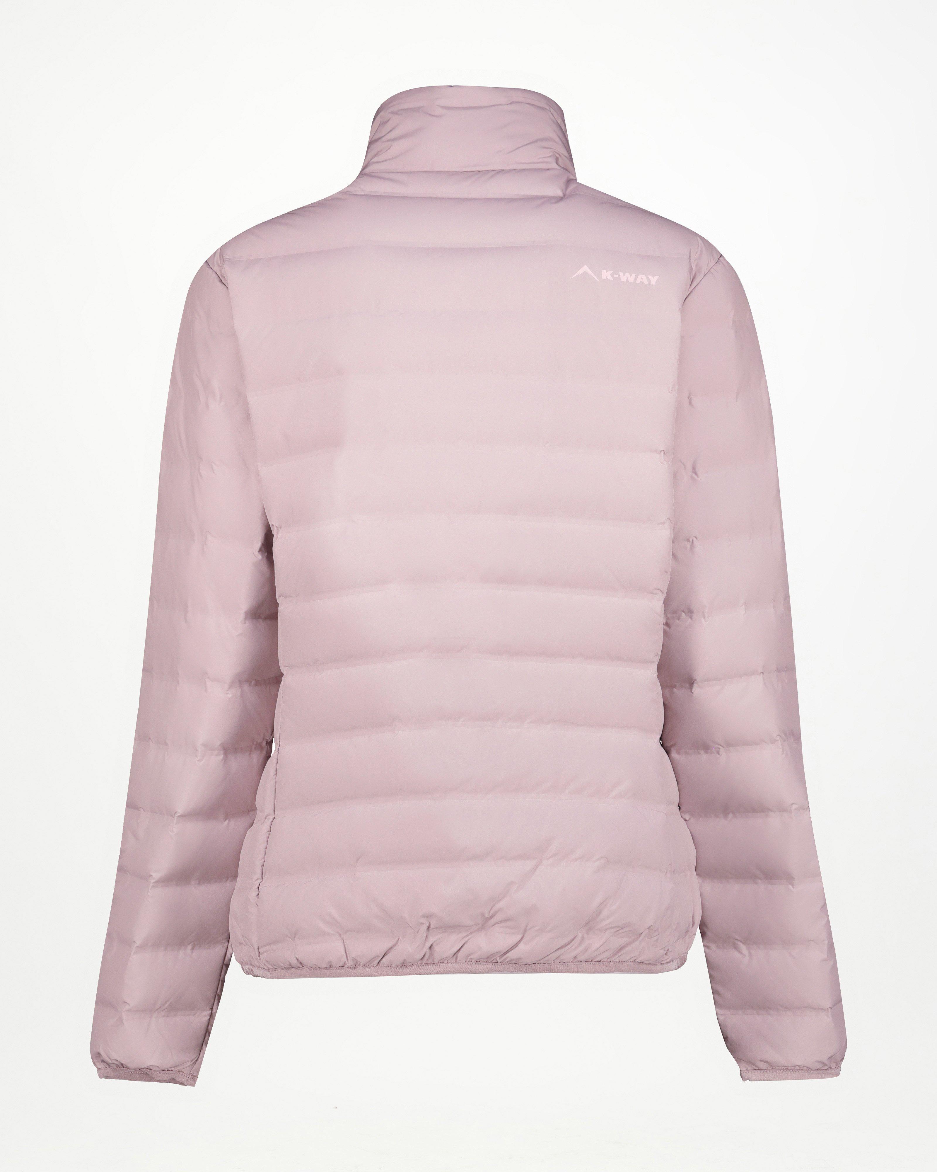 K-Way Women's Ember Re:Down Jacket -  Dusty Pink/Light Pink