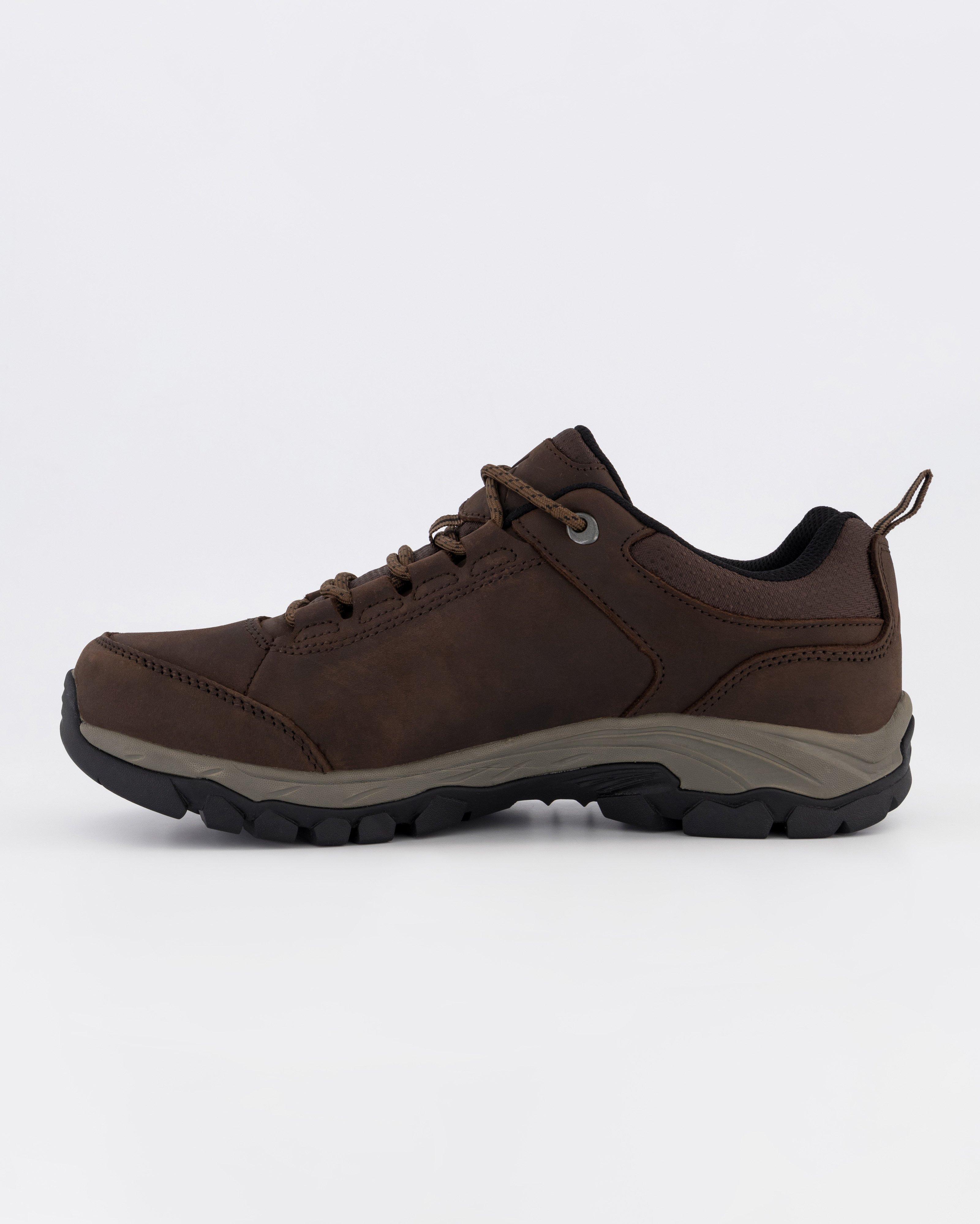 K-Way Men's Wanderer Hiking Shoes -  Brown/Black