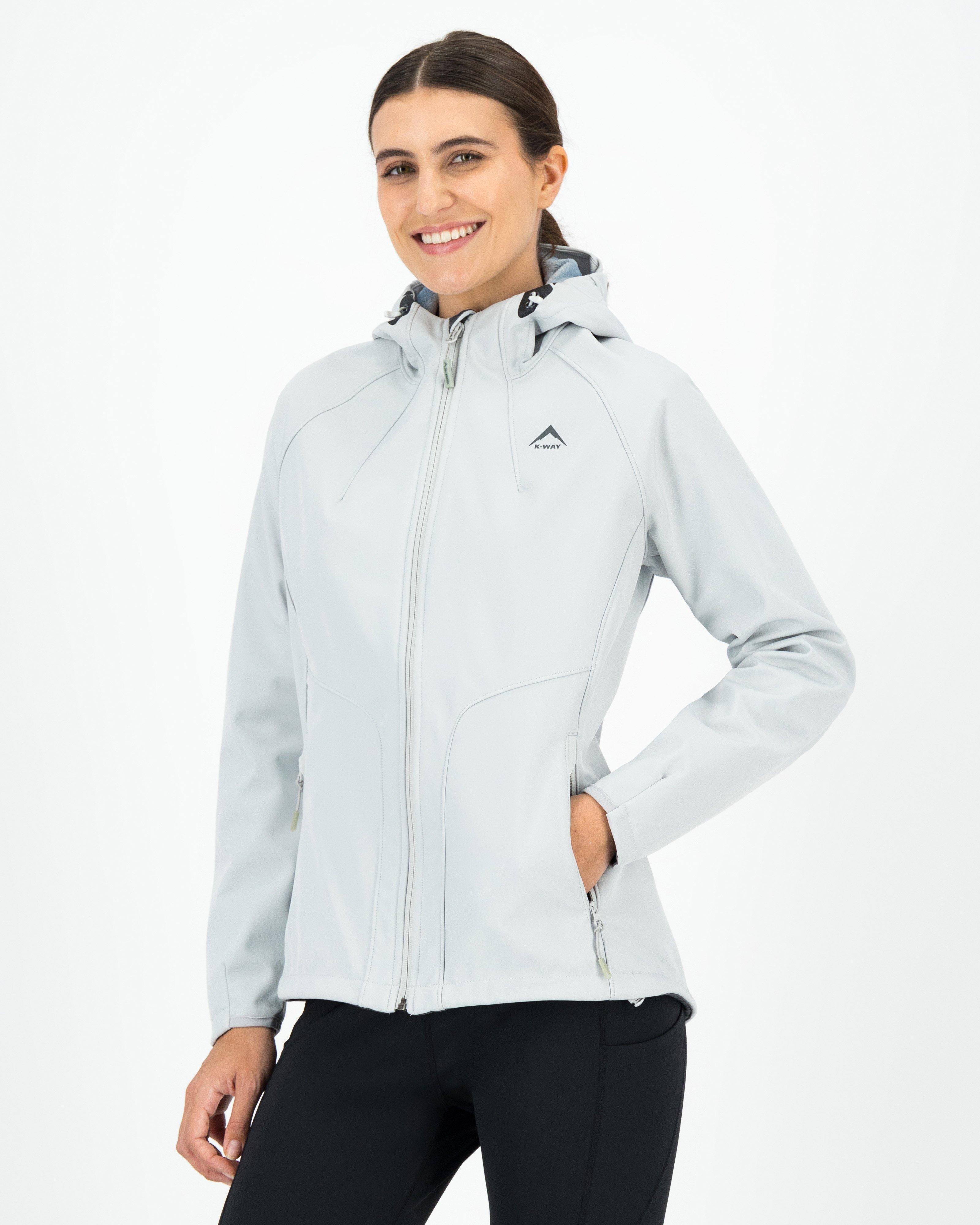 K-Way Women's Eliana Softshell Jacket -  Silver