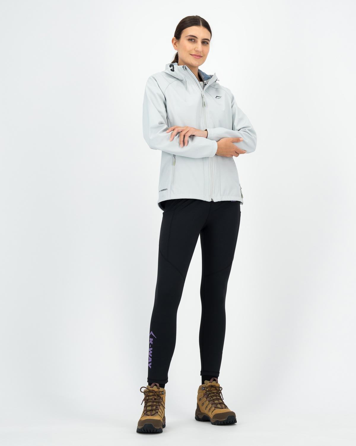 K-Way Women's Eliana Softshell Jacket -  Silver