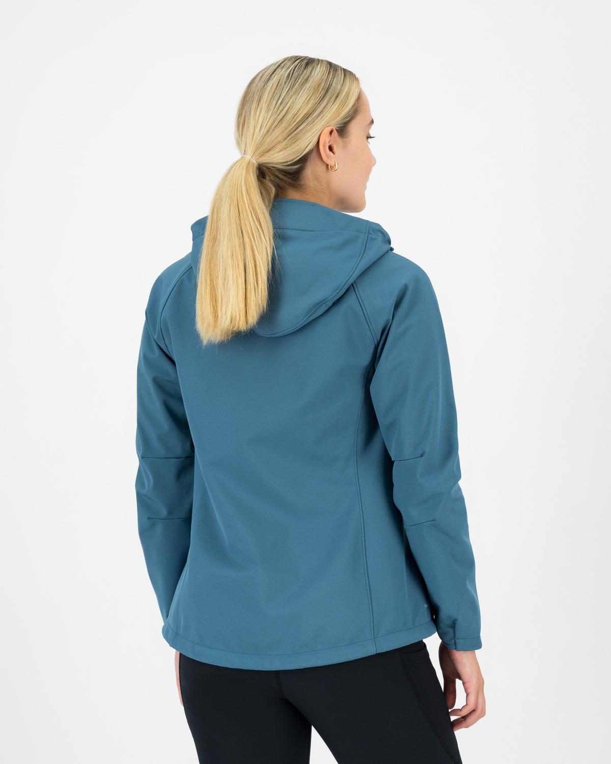 K-Way Women's Eliana Softshell Jacket -  Mid Blue