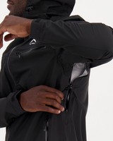 K-Way Men's Cloud Tech Hiking Jacket -  black