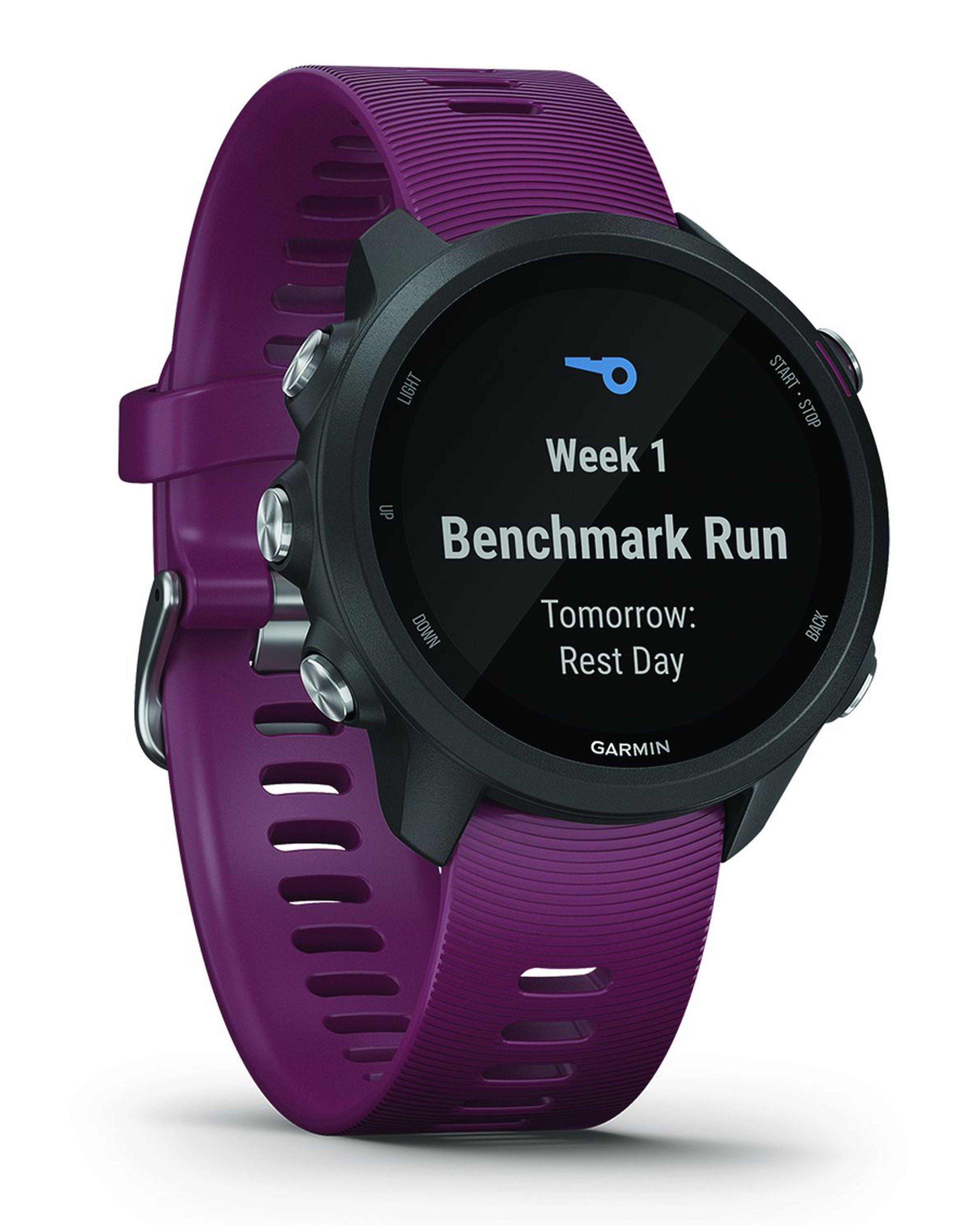 Серые часы garmin