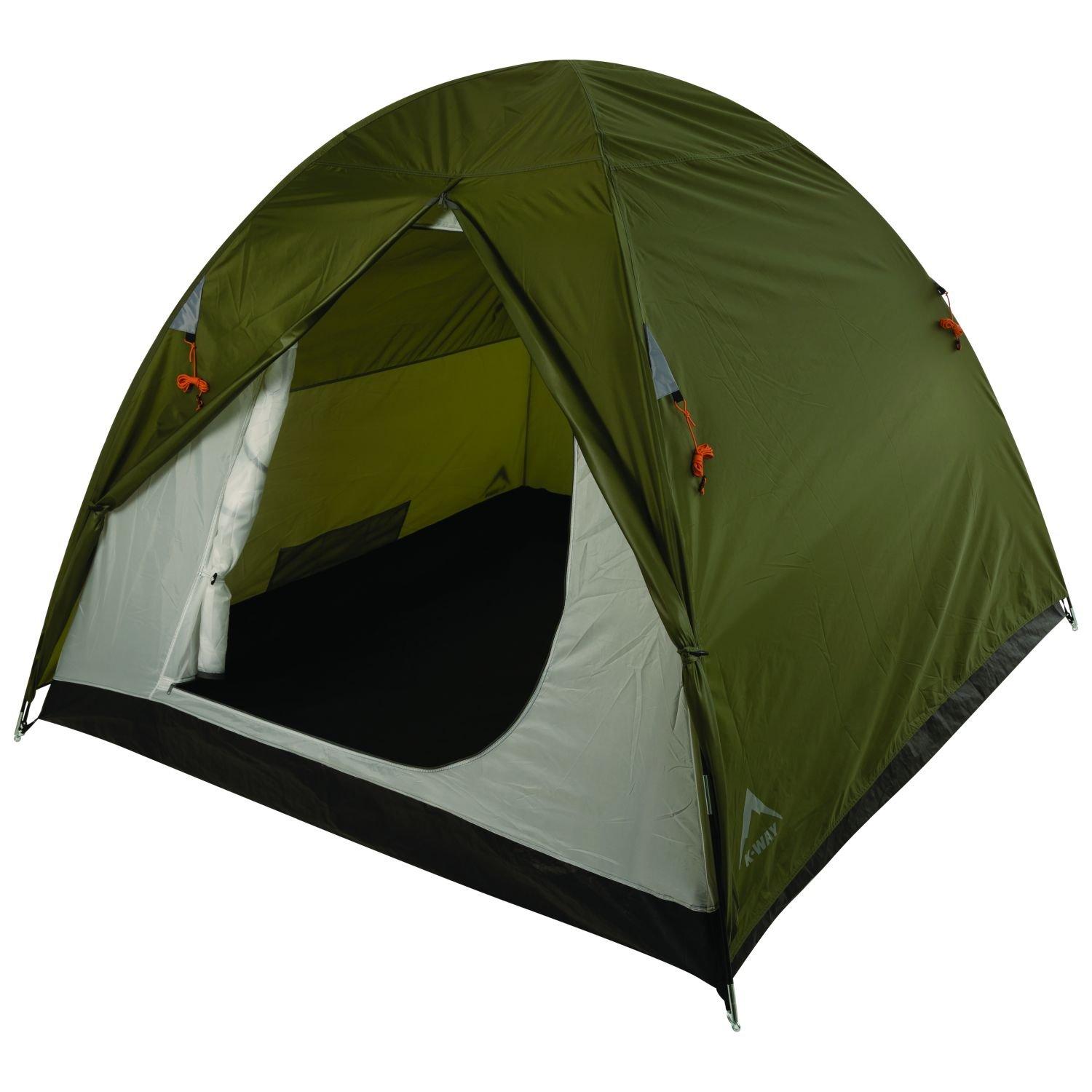 K-Way Camper 3-Person Tent -  Olive