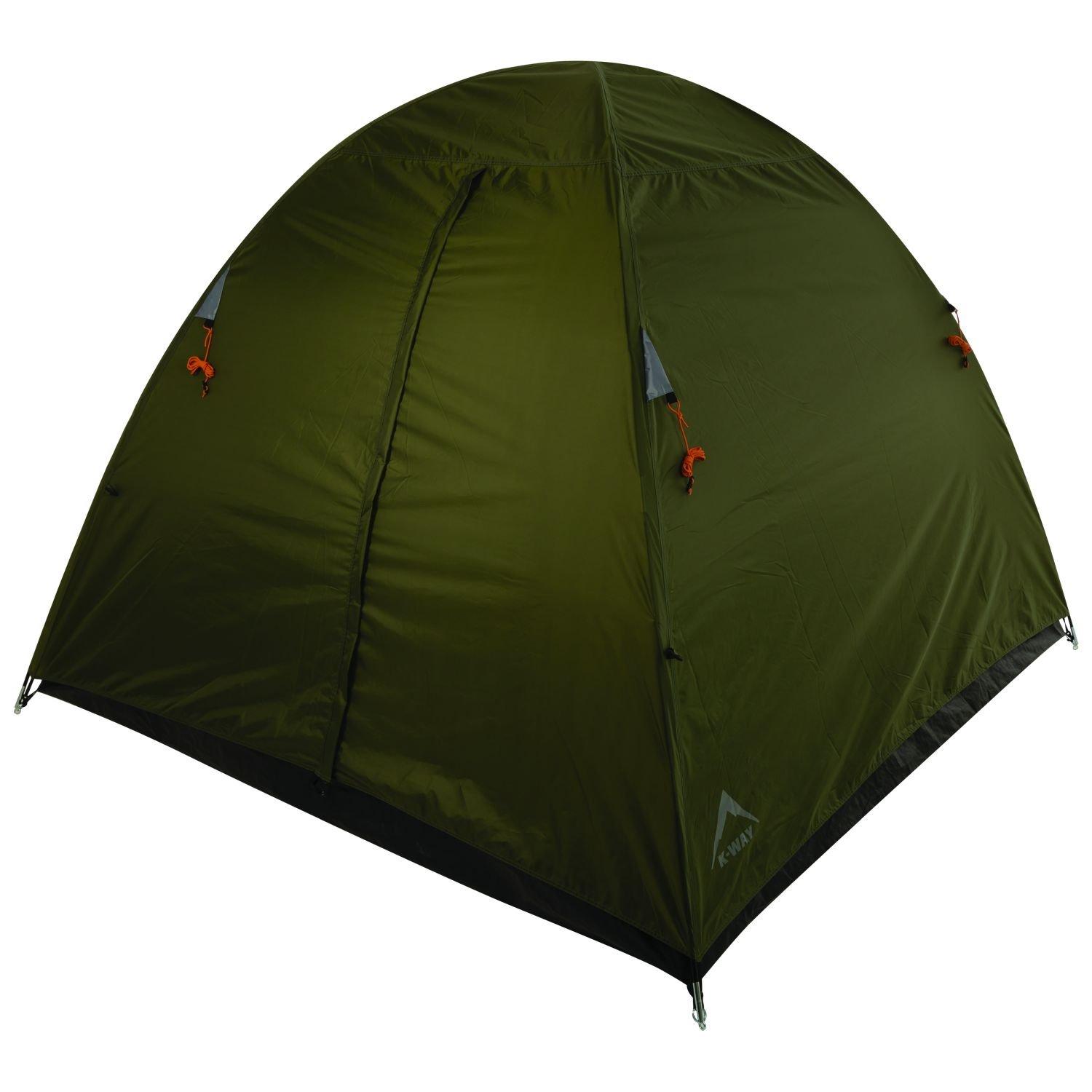 K-Way Camper 3-Person Tent -  Olive