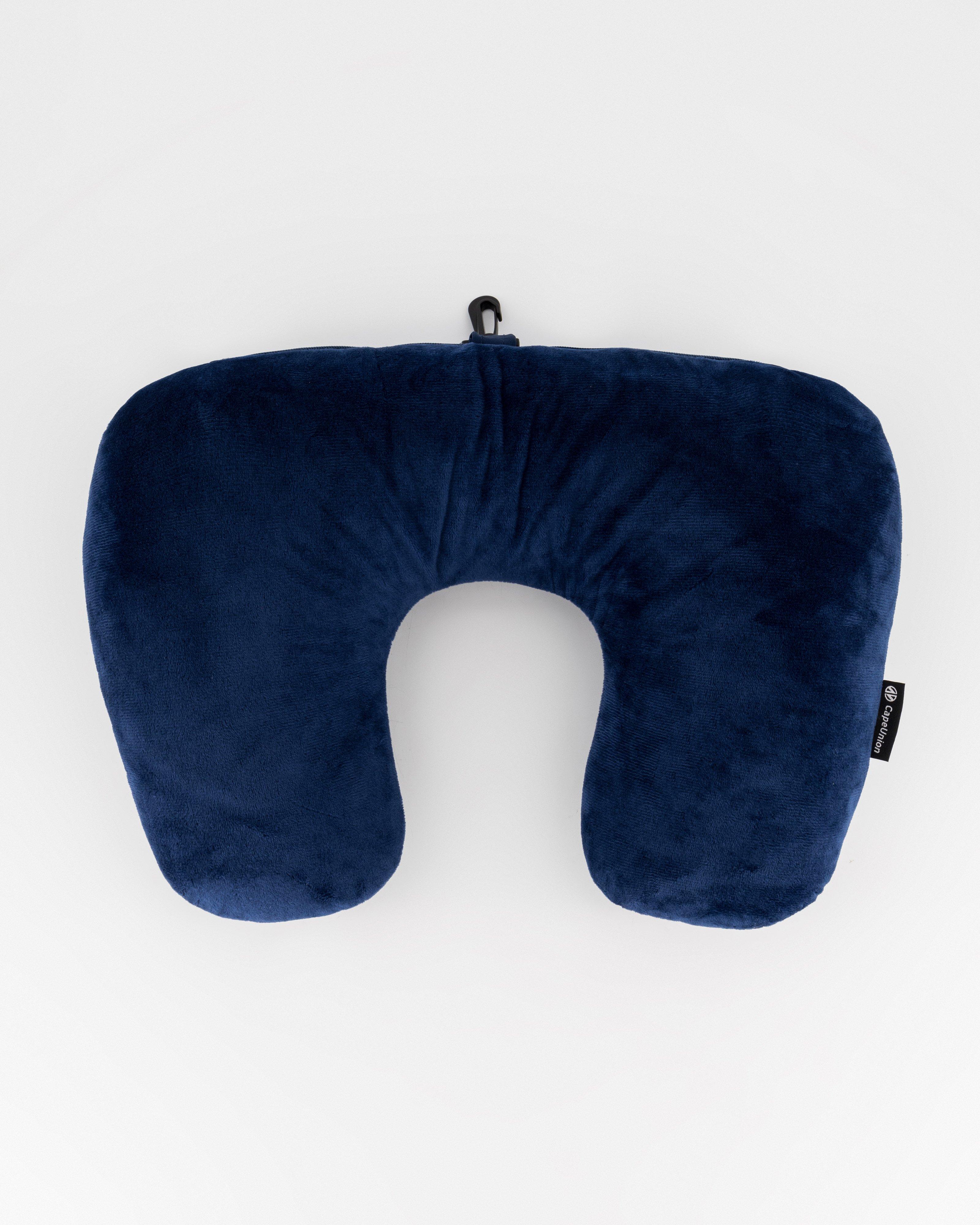 Cape Union Convertible Microbead Travel Pillow -  Navy