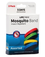 Lifetrek Mosquito Band 2 Pack -  assorted