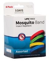 Lifetrek Mosquito Band 6-Pack -  assorted