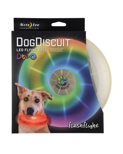 Nite Ize Flashlight® Dog Discuit™ LED Flying Disc -  nocolour