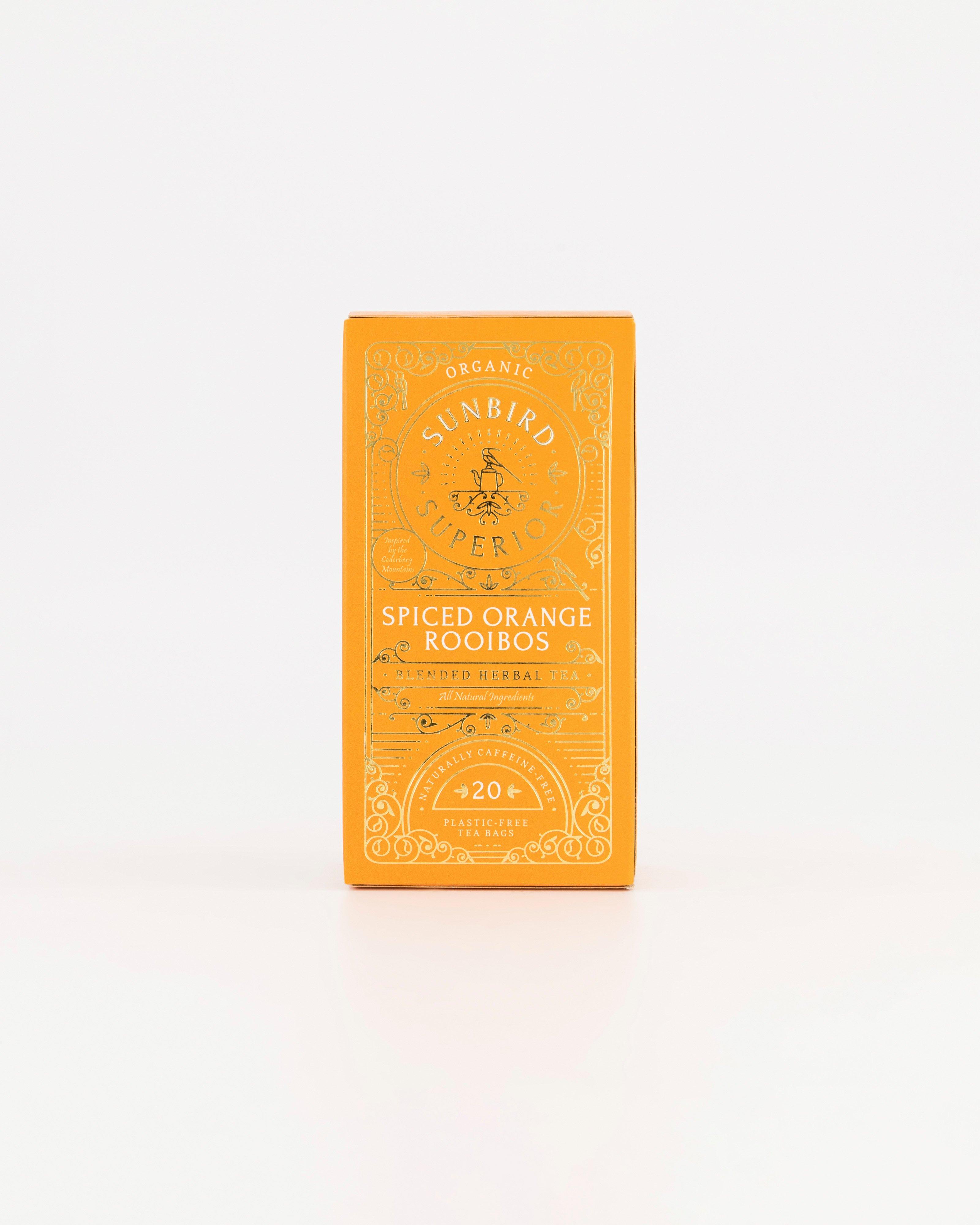 Sunbird Spiced Orange Rooibos Tea -  Orange