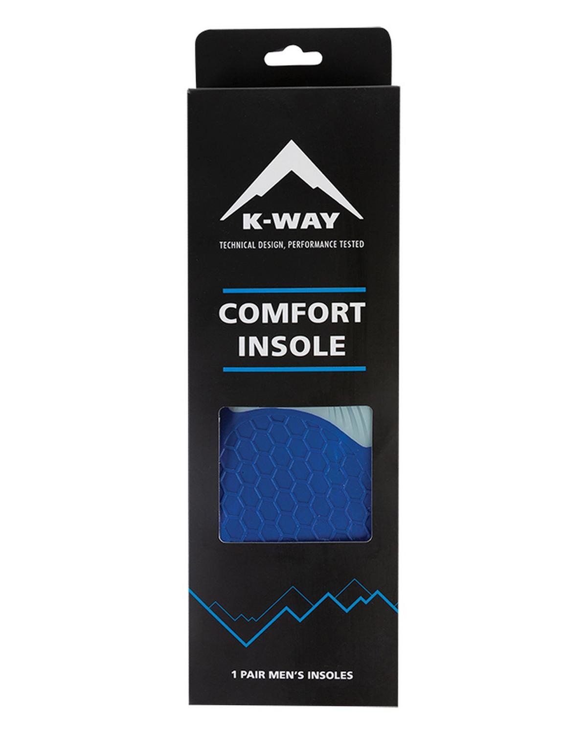 K-Way Men's Comfort Insole -  No Colour
