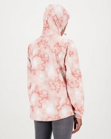 The K-Way Women's Printed Cloudburst Jacket -  rose