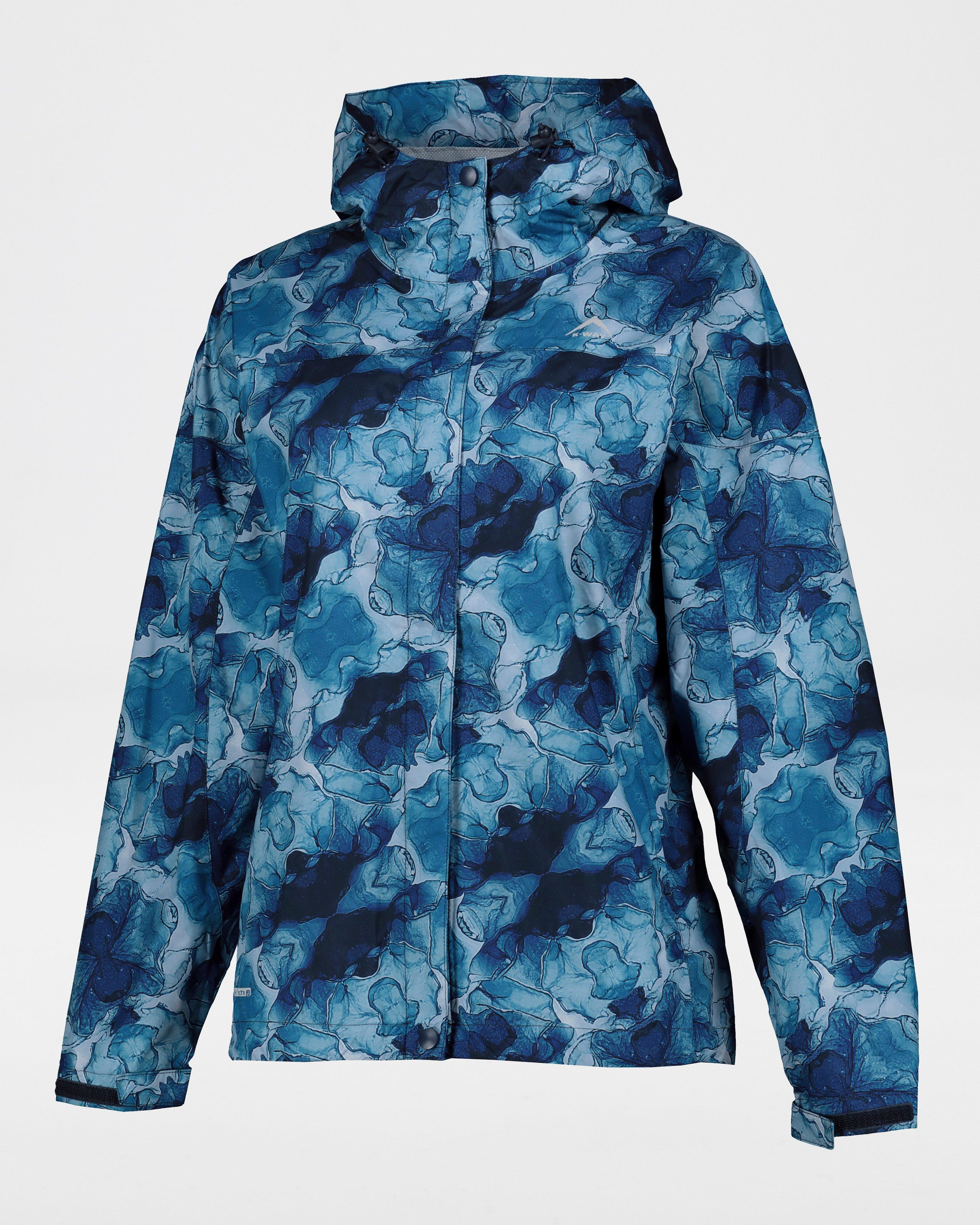 K Way Women s Printed Cloudburst Shell Jacket