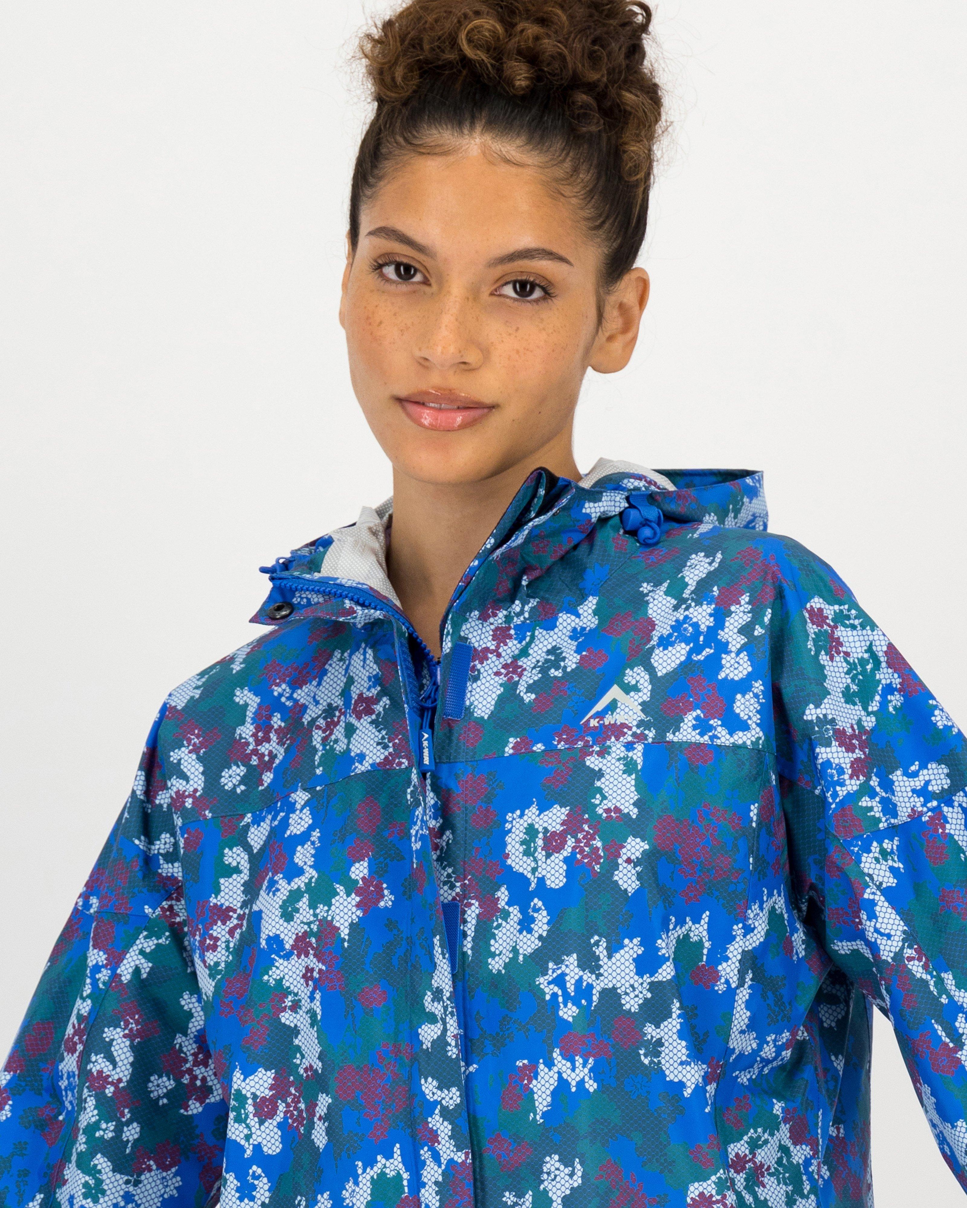 K-Way Women's Printed Cloudburst Shell Jacket