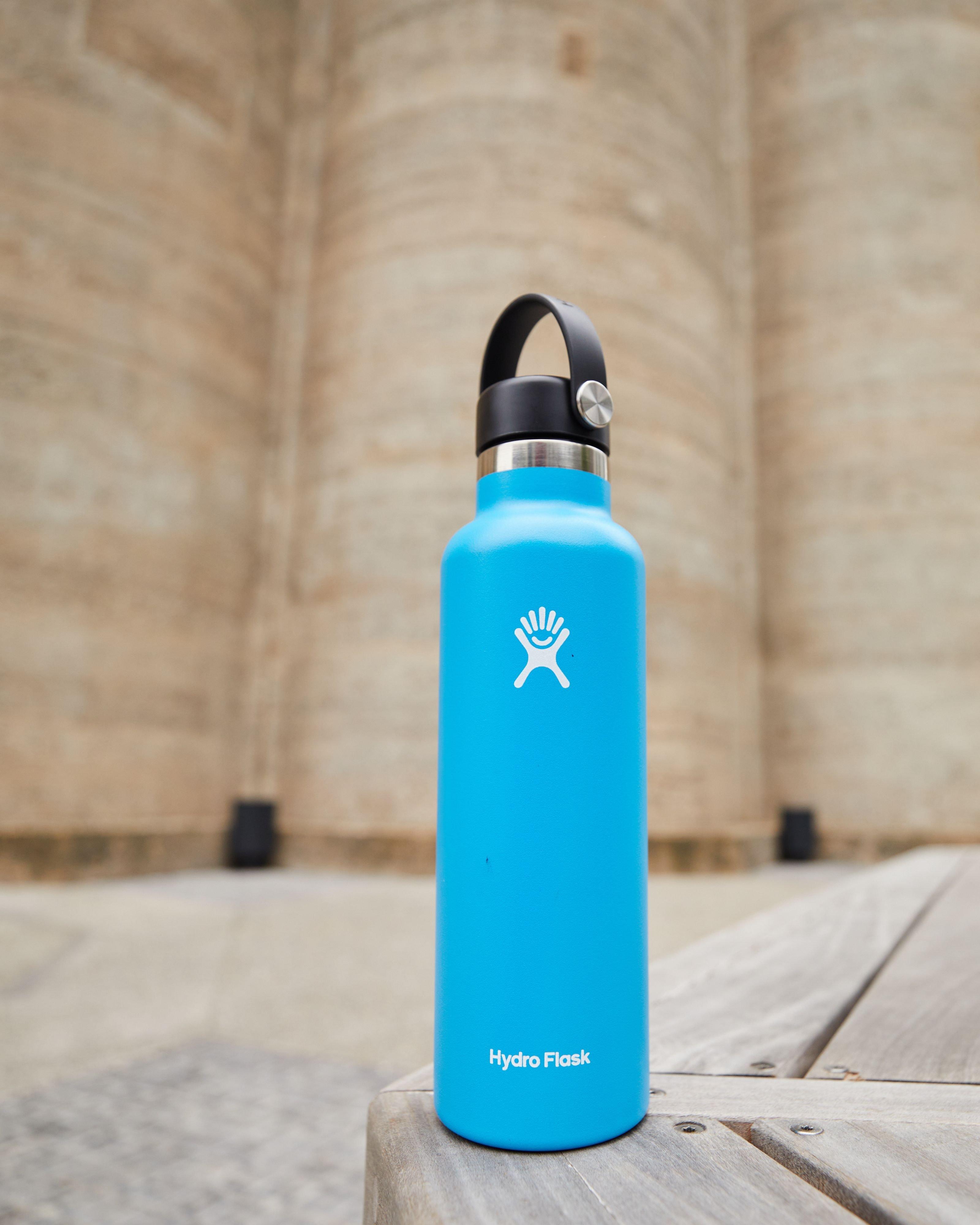 Hydro Flask 621ml Standard Mouth Flask -  Light Blue