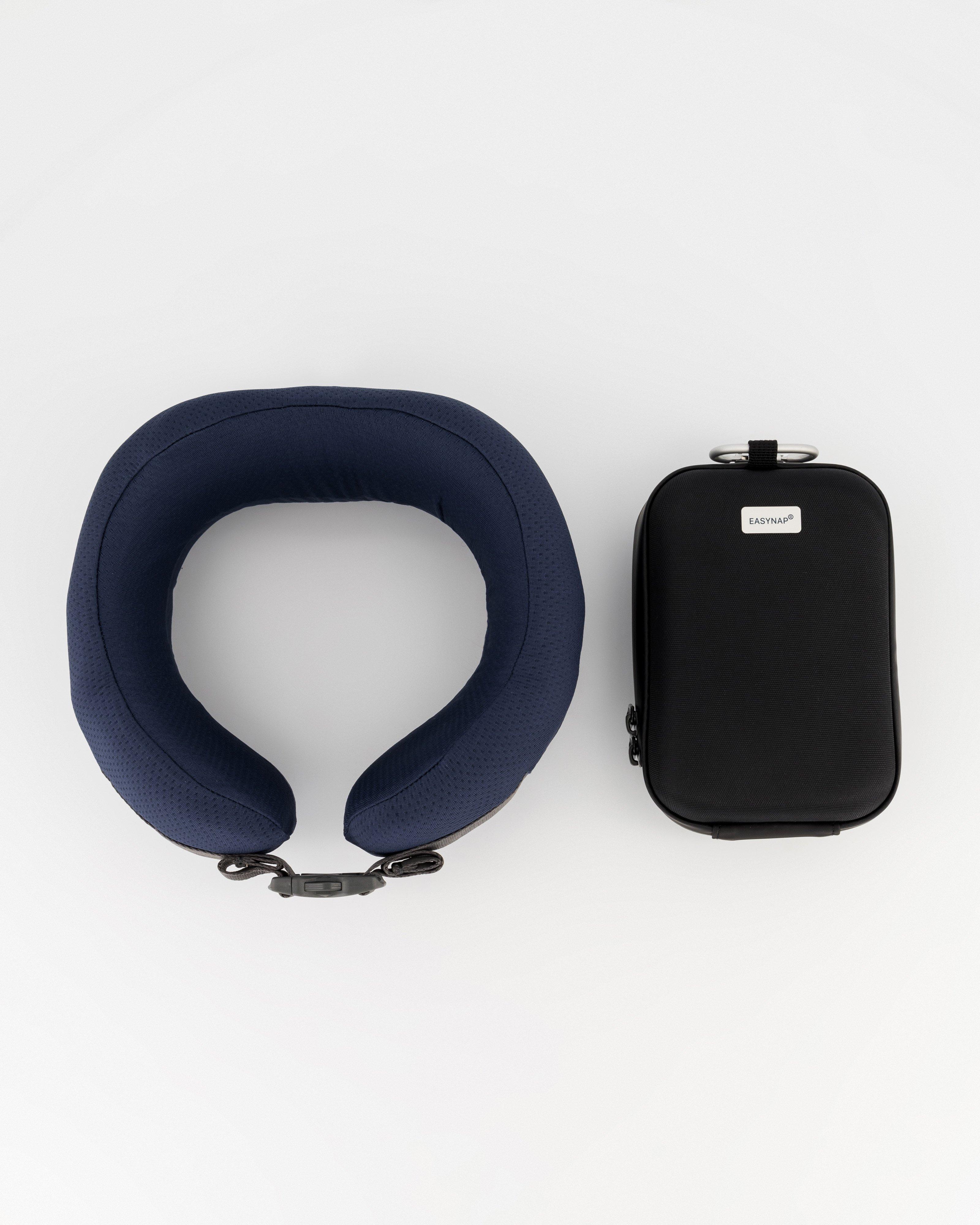 EASYNAP Large Pocket Travel Pillow -  Navy