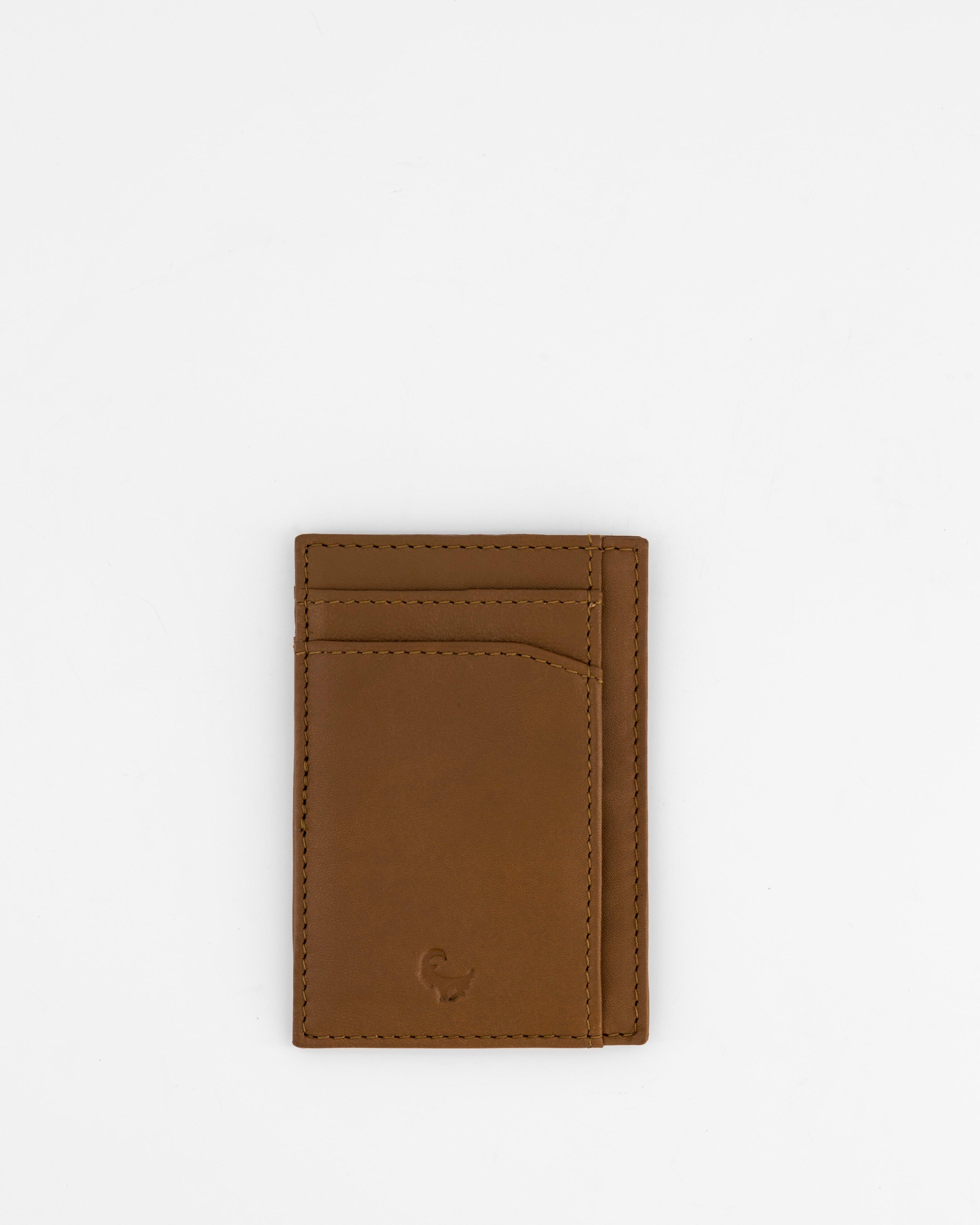 Men's Richard Leather Cardholder -  Tan