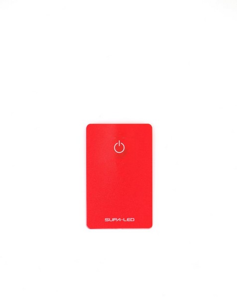 SupaLED LED Credit Card Light -  red