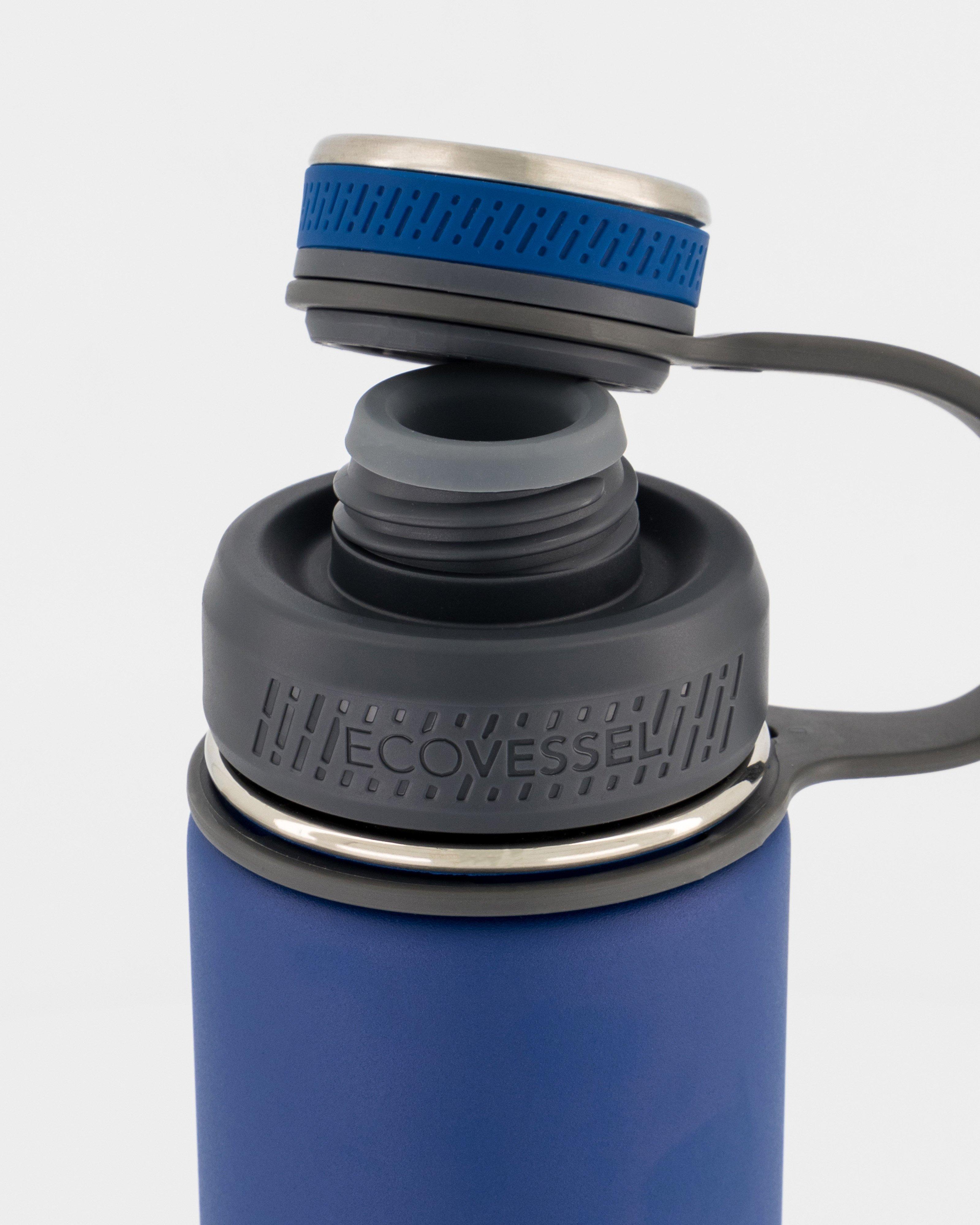 EcoVessel Boulder 591ml Bottle -  Navy