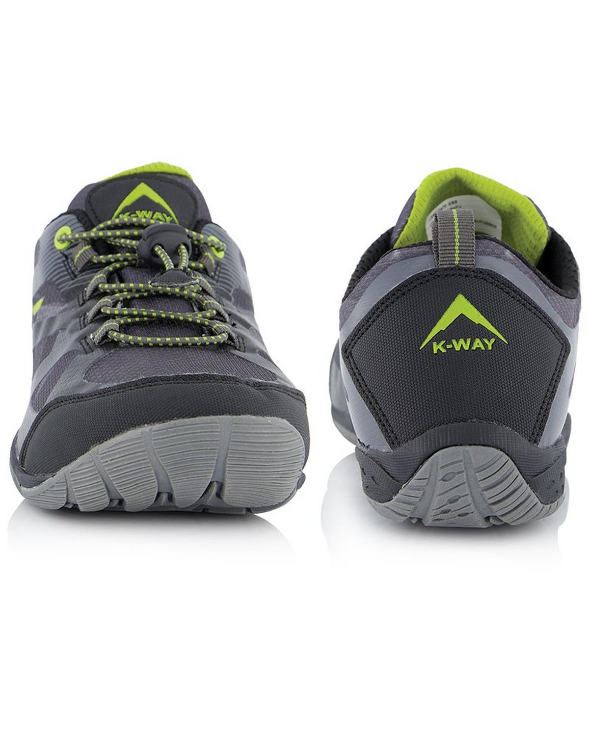 K-Way Men's Rift Shoes -  Black/Charcoal