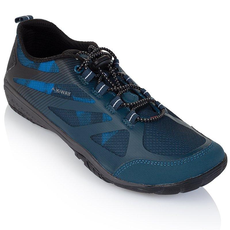 K-Way Men's Rift Shoes -  Sea Blue/Black