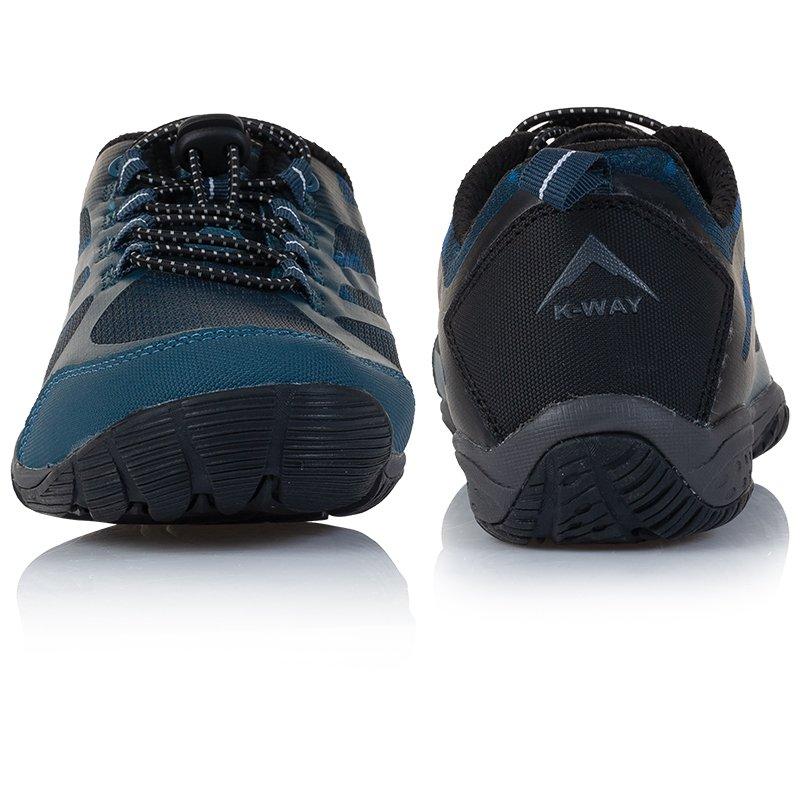 K-Way Men's Rift Shoes -  Sea Blue/Black