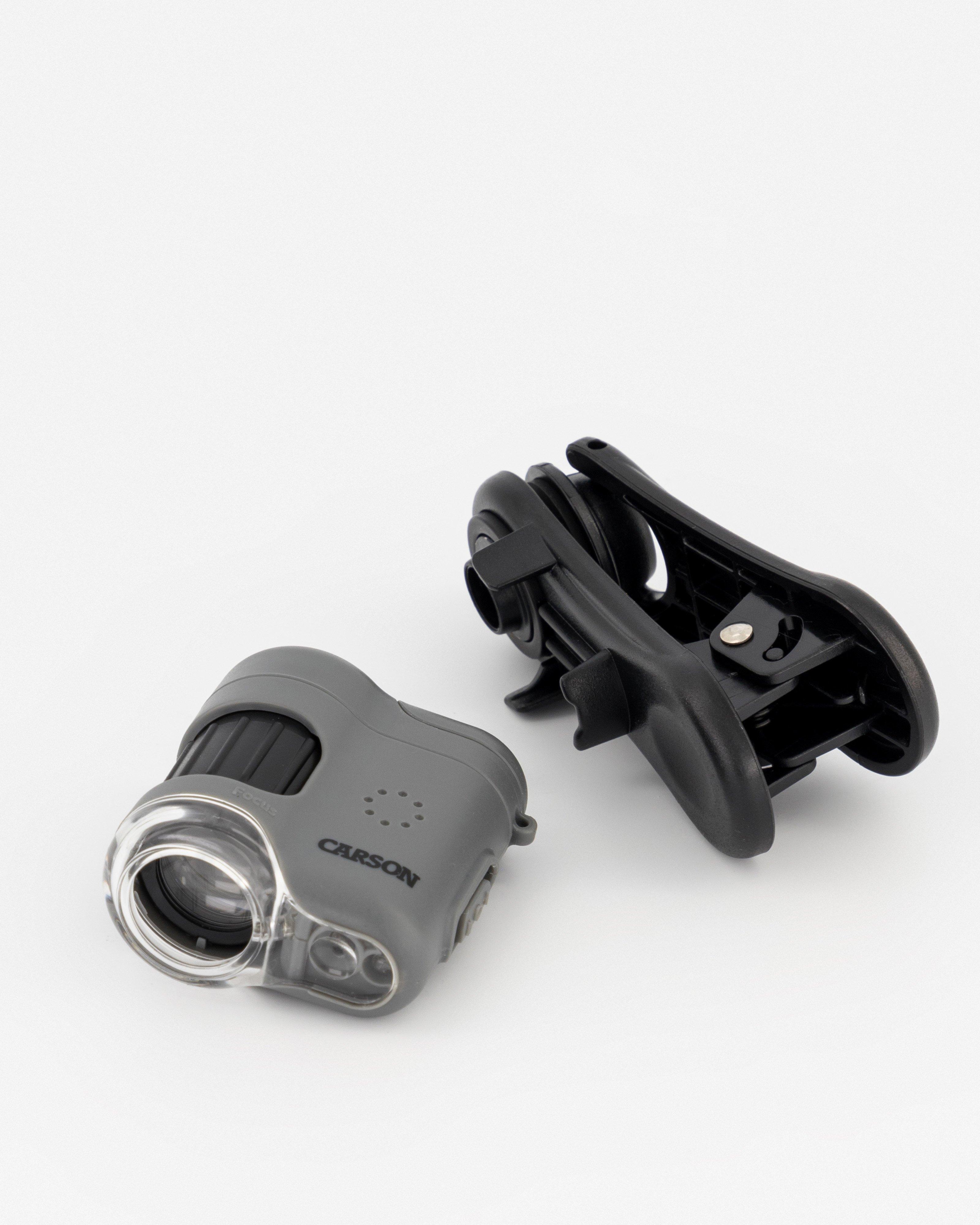 Carson 20x Microscope with Smartphone Clip