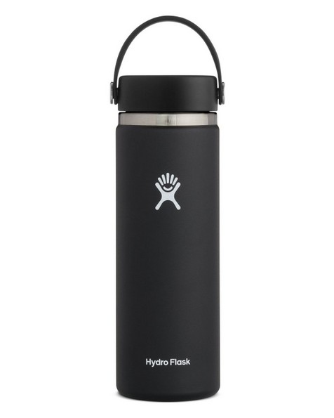 Hydro Flask 591ml Wide Mouth Flask -  black