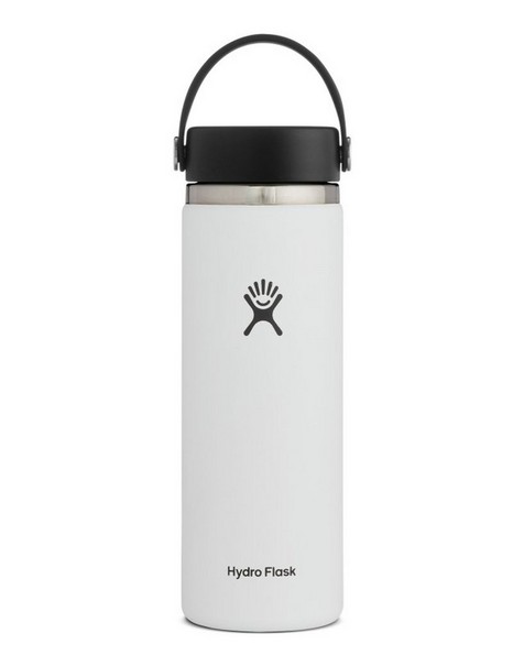 Hydro Flask 591ml Wide Mouth Flask -  white