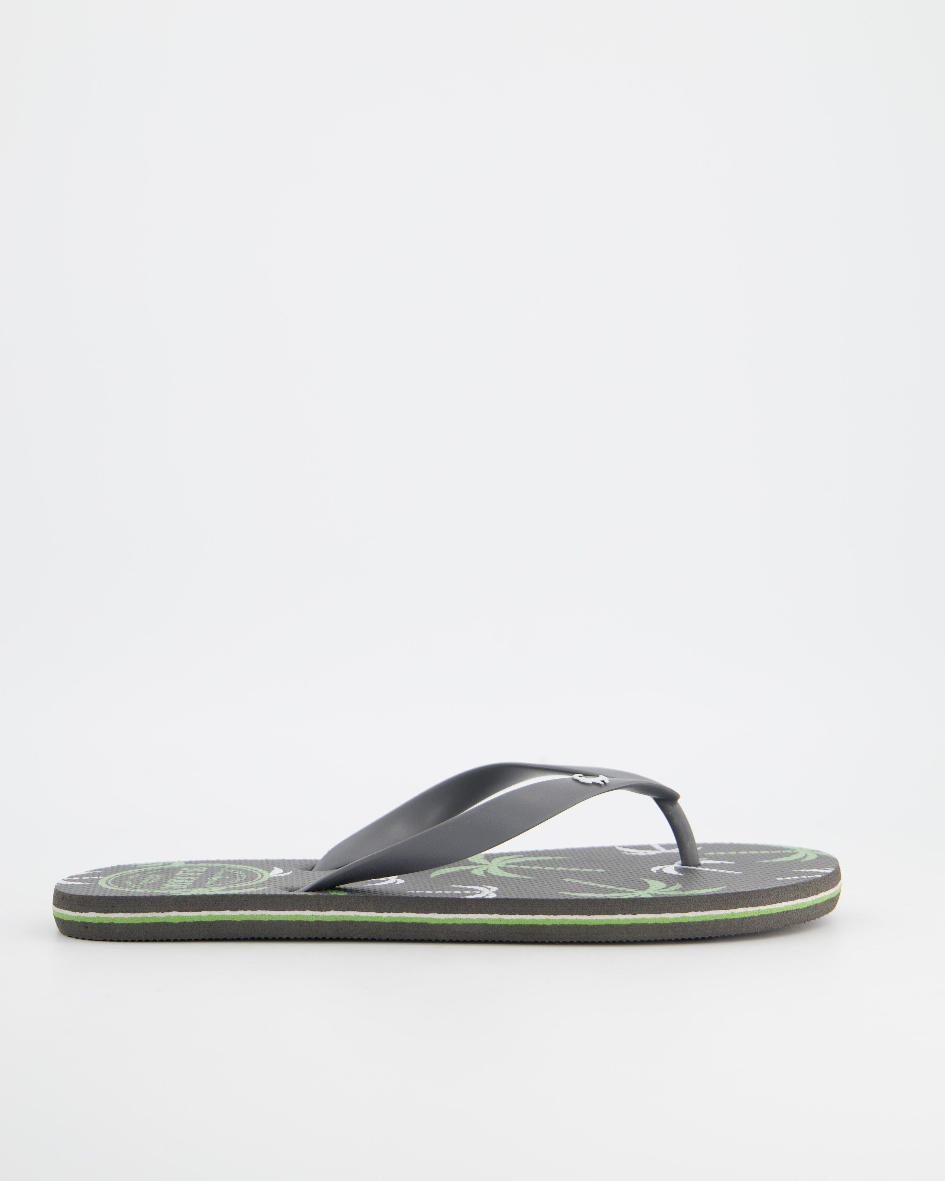 Men’s Pacifico Flip Flops -  Grey