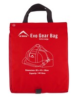 K-Way ECO EVO Extra-Large Gearbag -  darkred-red