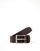 Arthur Jack Men's Edison Leather Belt -  brown-brown