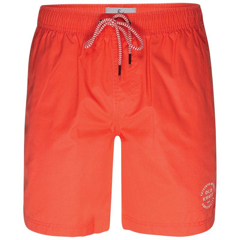 Men's Bash Swim Shorts  -  Red