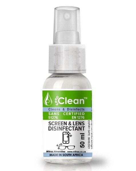 Keep Clean 50ml Mobile Phone & Glass Disinfectant -  nocolour