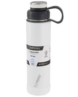 EcoVessel Boulder 710ml Water Bottle -  white
