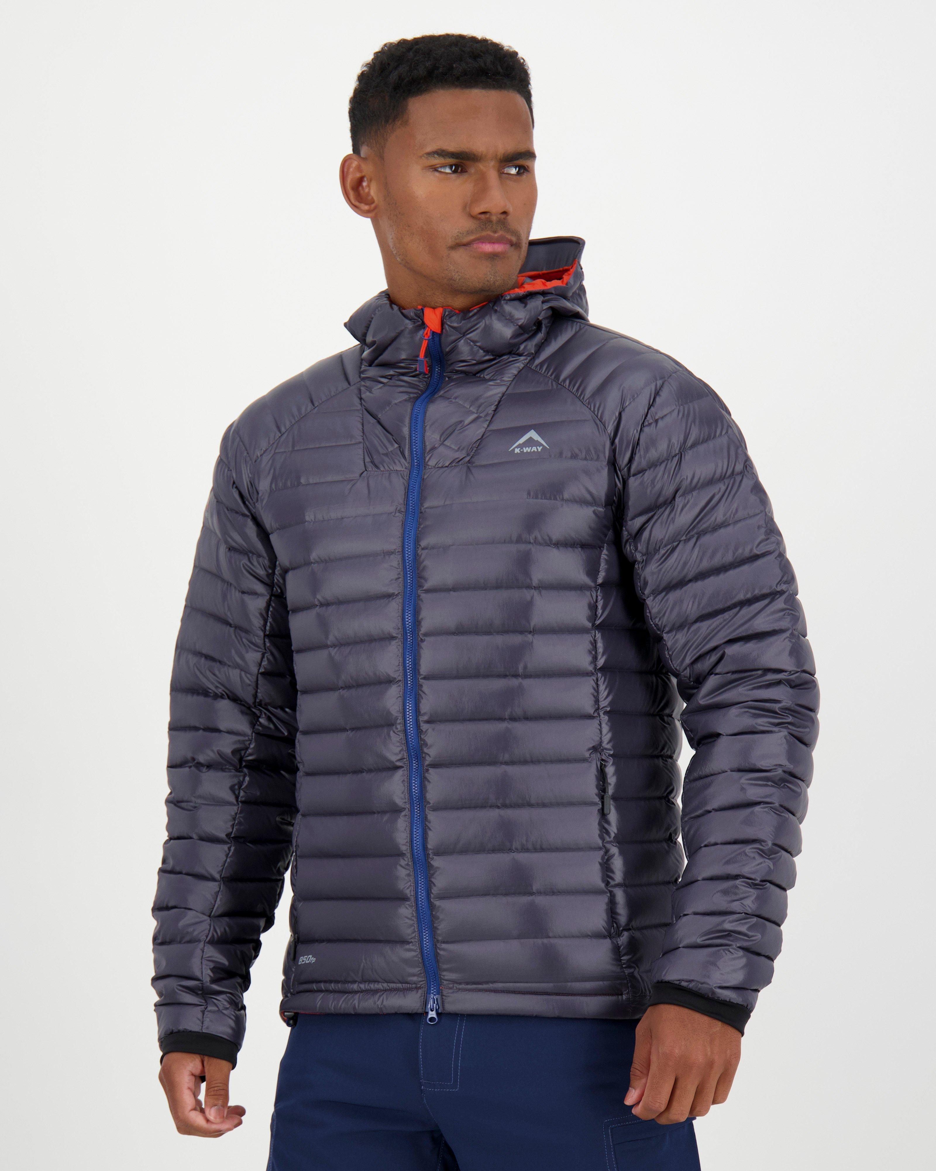 kway jacket grey