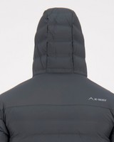 K-Way Men’s Creek Hooded Re:Down Jacket -  graphite