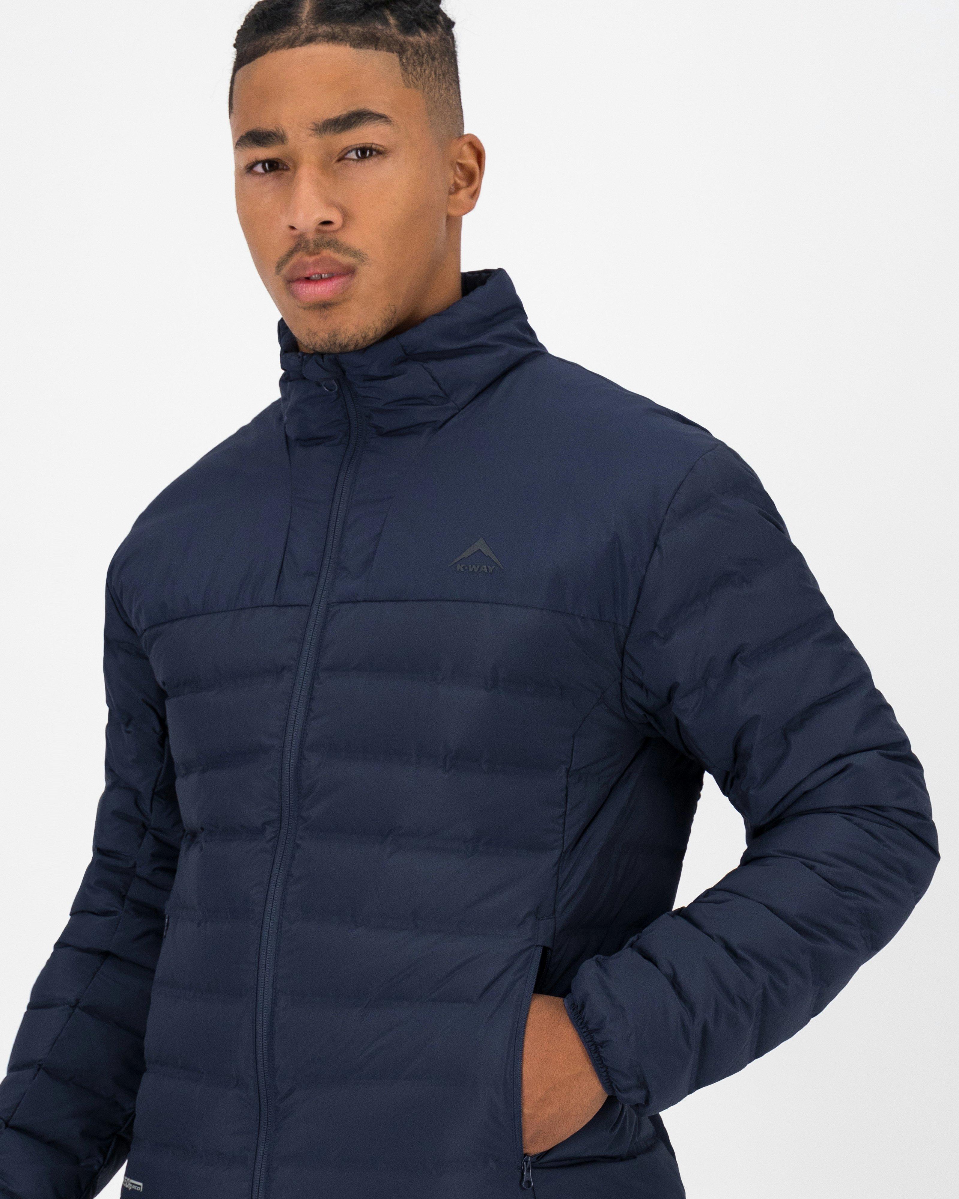 K-Way Men's Creek Down Jacket -  Navy