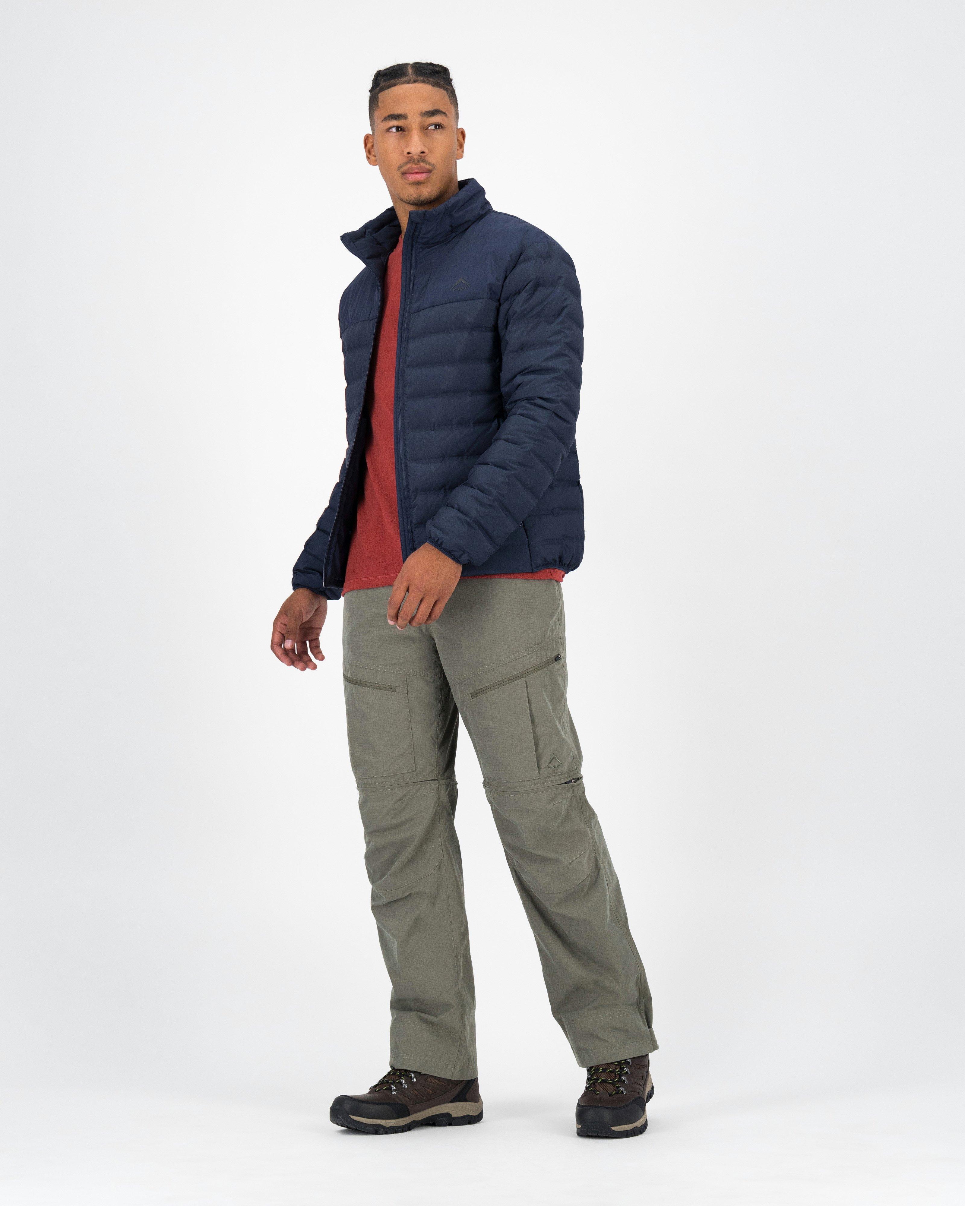 K-Way Men's Creek Down Jacket -  Navy