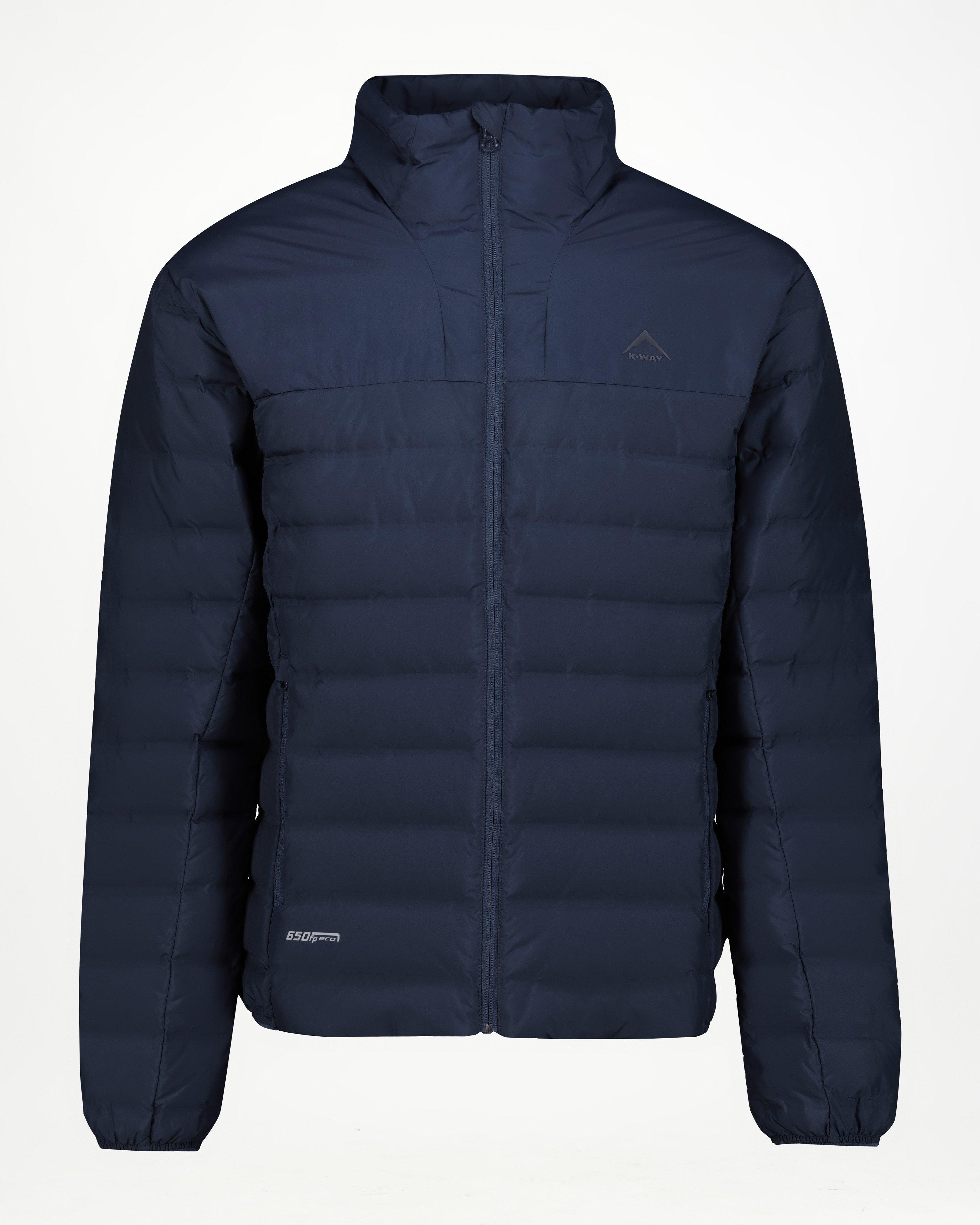 K-Way Men's Creek Down Jacket -  Navy