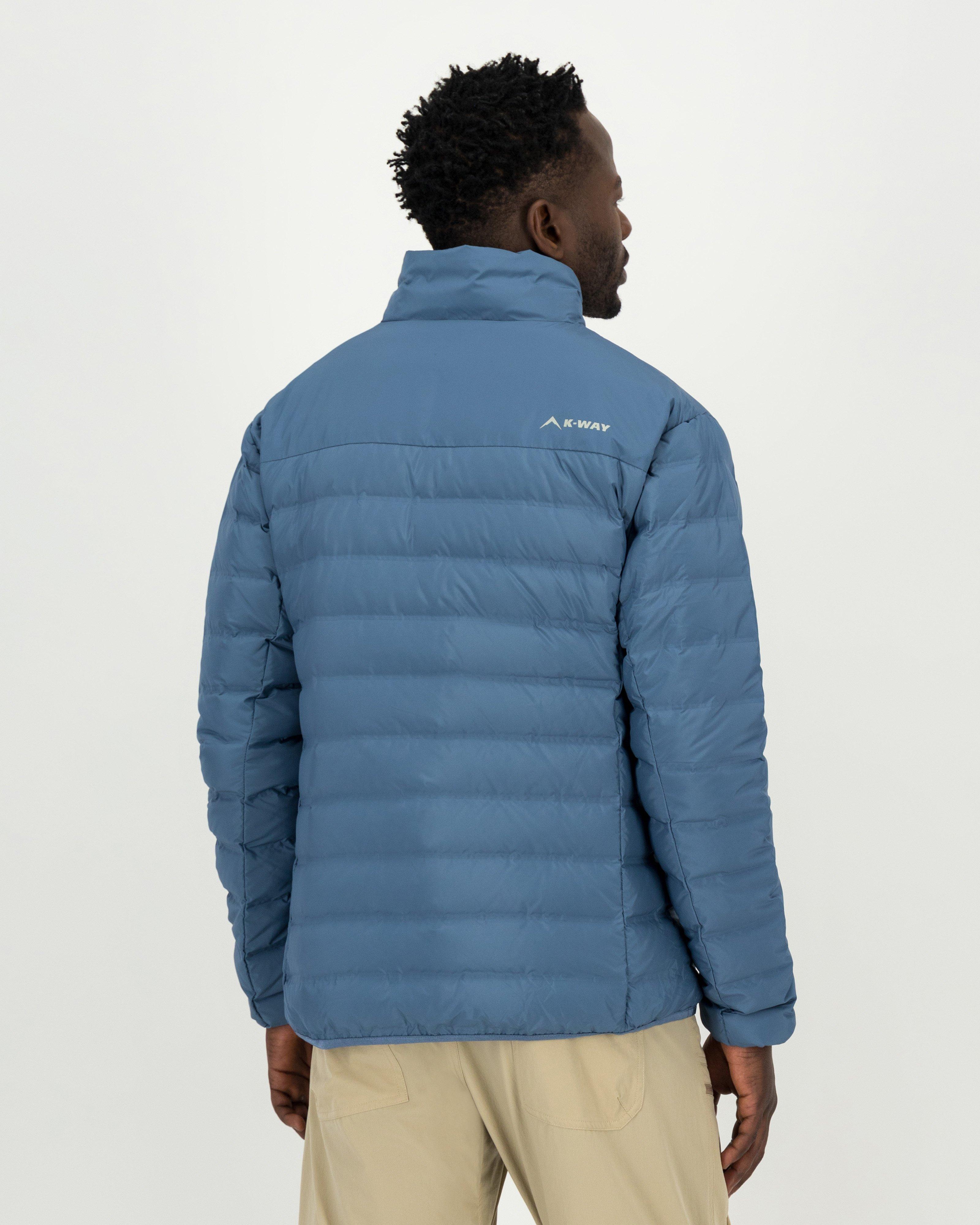 K-Way Men's Creek Down Jacket -  Sea Blue