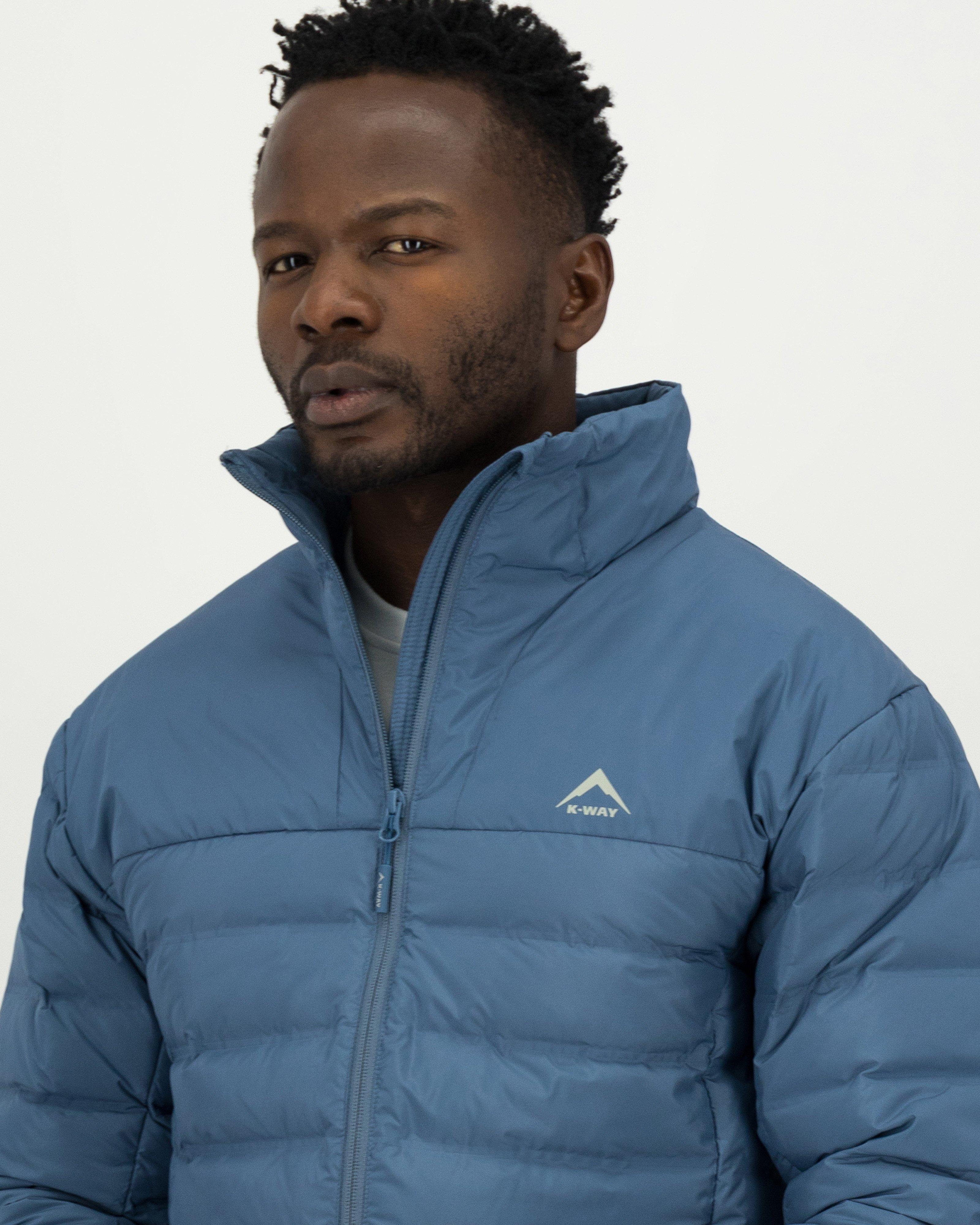 K-Way Men's Creek Down Jacket -  Sea Blue