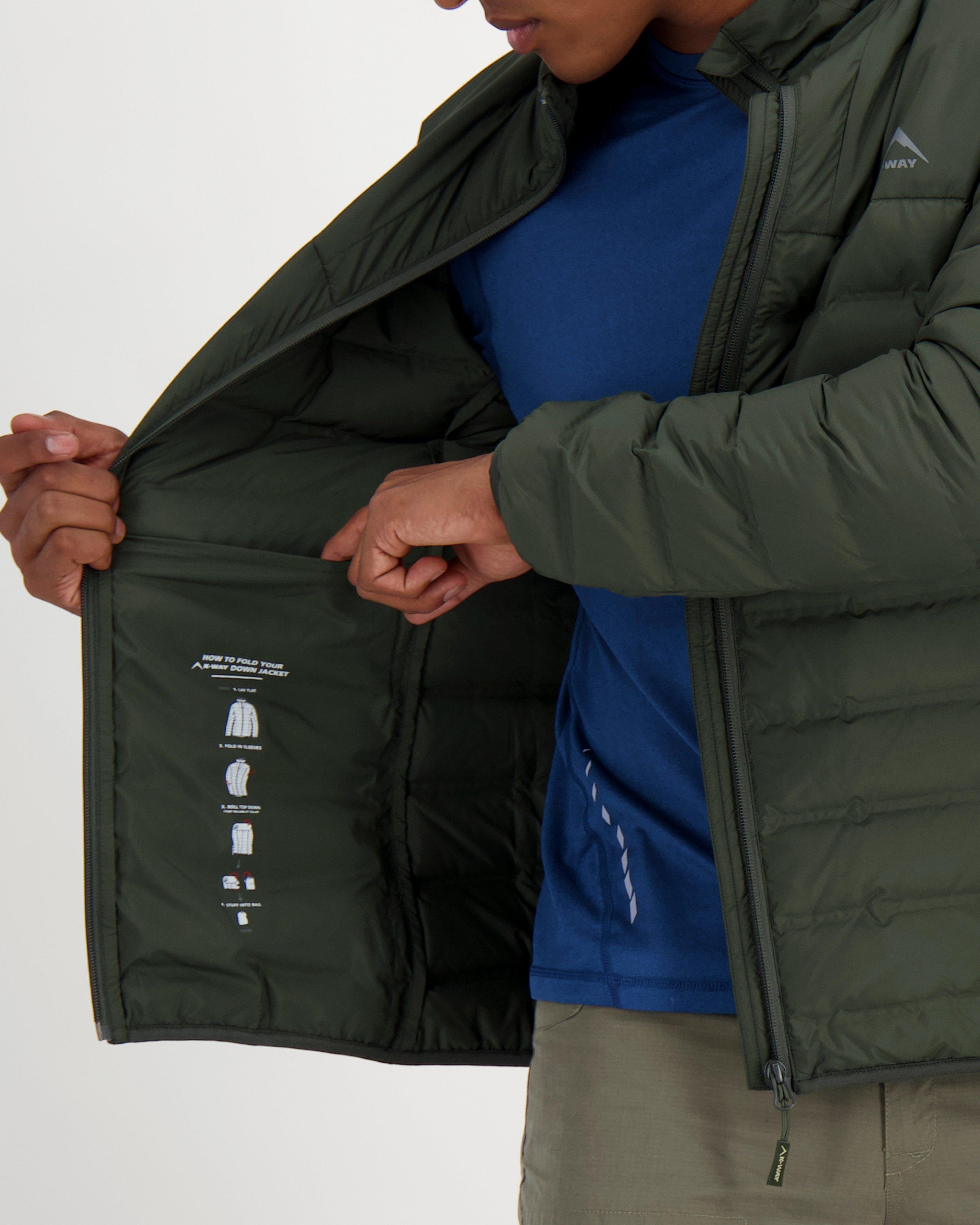 K-Way Men’s Creek Re:Down Jacket