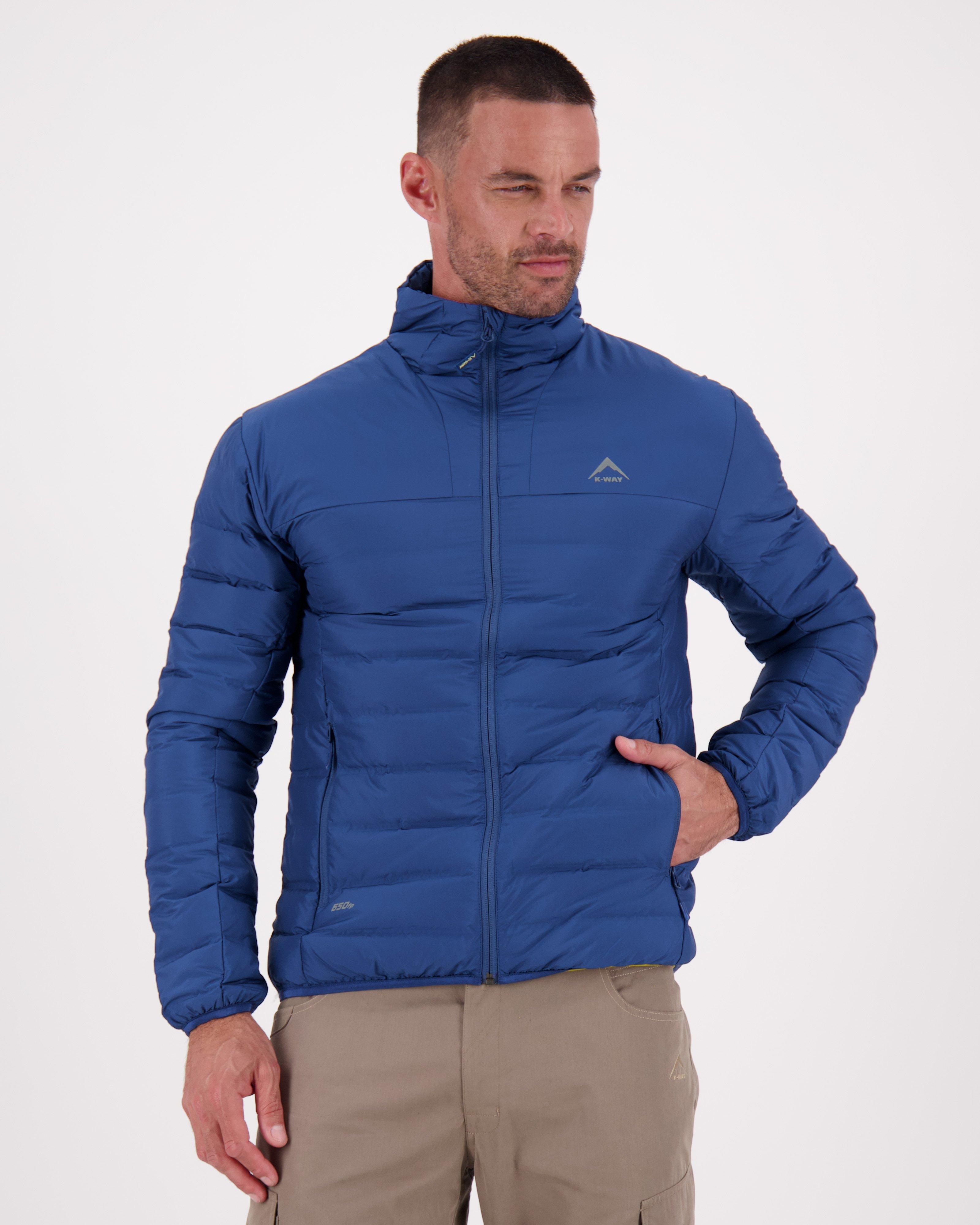 K-Way Men's Creek Down Jacket -  Airforce